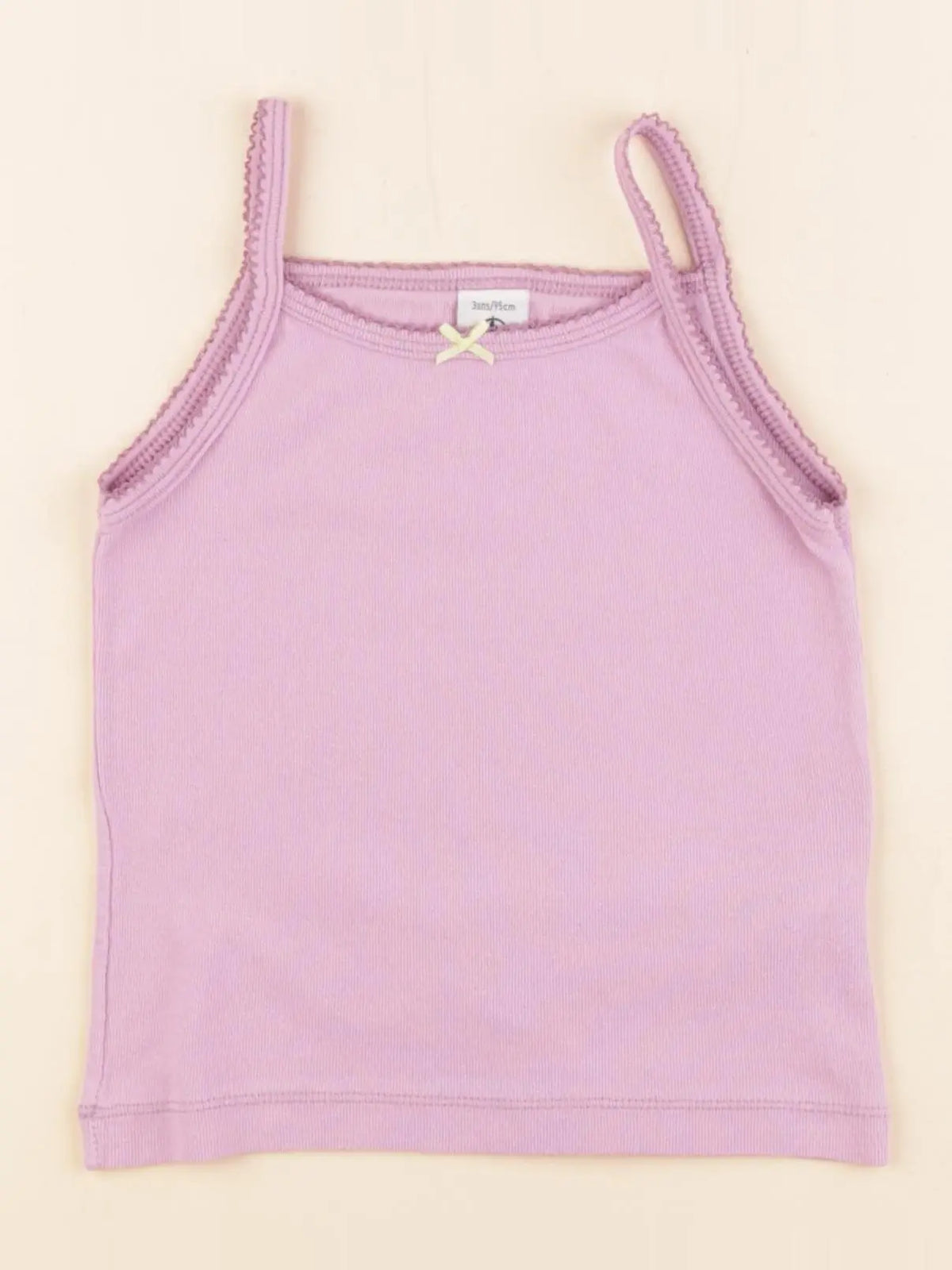 Petit Bateau - maillot de corps violet - 3 ans