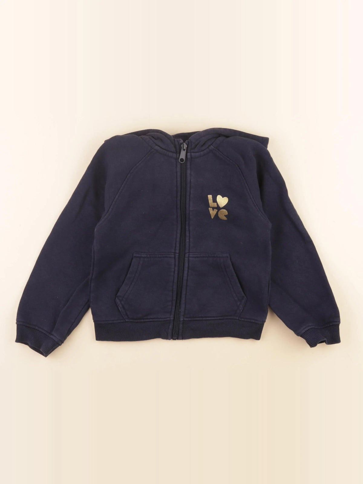Vertbaudet - sweat bleu - 5 ans