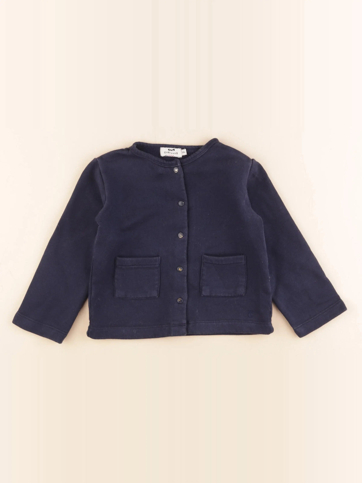 Cyrillus - sweat bleu - 36 mois