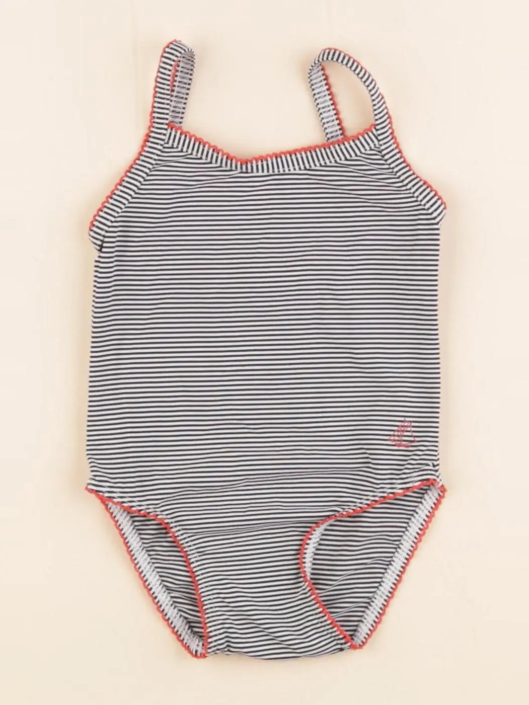 Petit Bateau - maillot de bain bleu - 6 mois