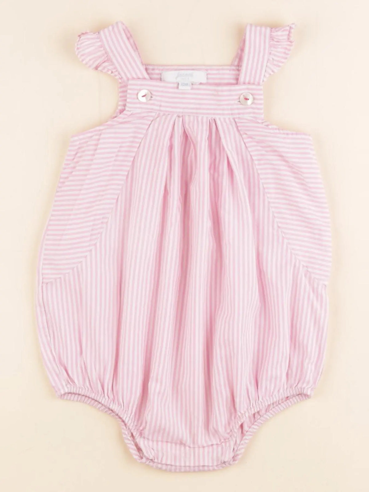 Jacadi - salopette rose - 12 mois