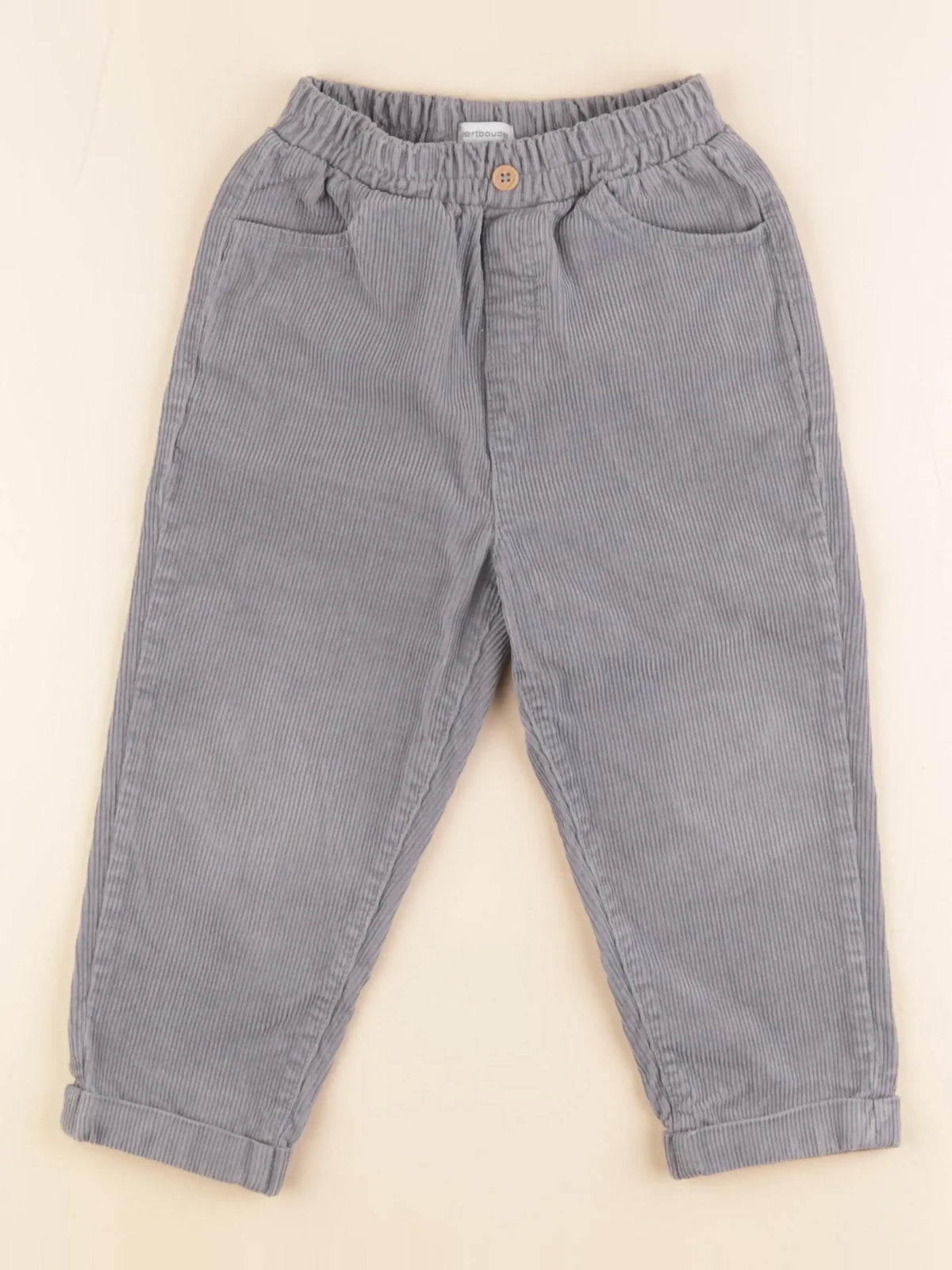 Vertbaudet - pantalon bleu - 36 mois