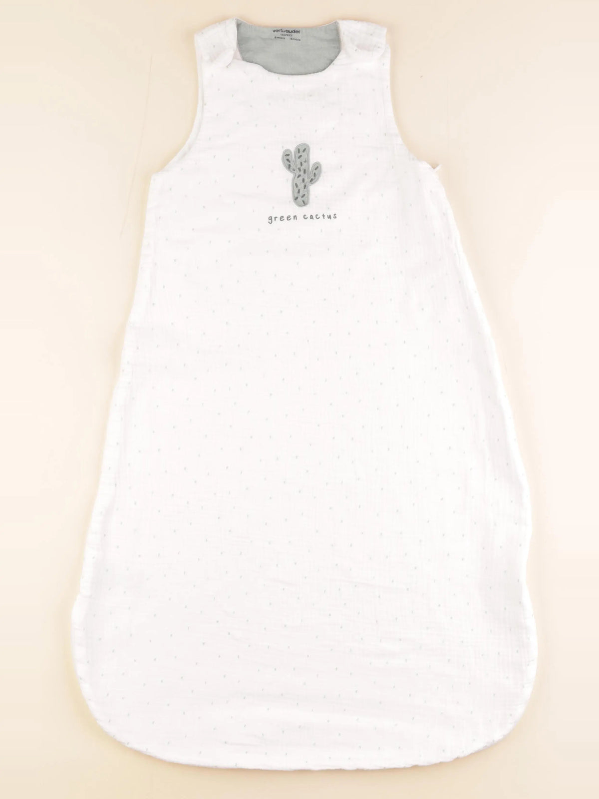 Vertbaudet - gigoteuse TOG 1 blanc - 6/18 mois