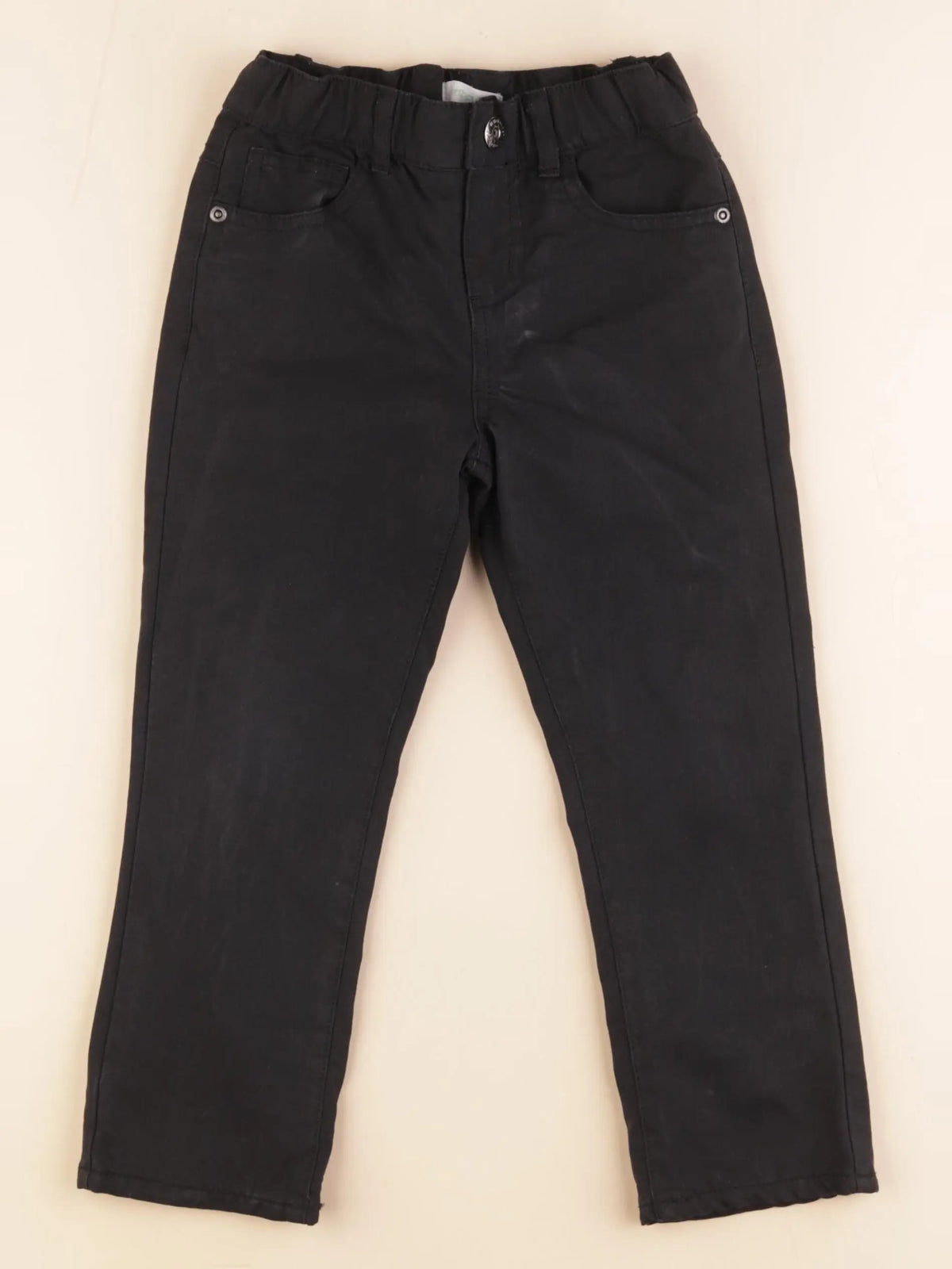 Vertbaudet - pantalon doublé noir - 4 ans