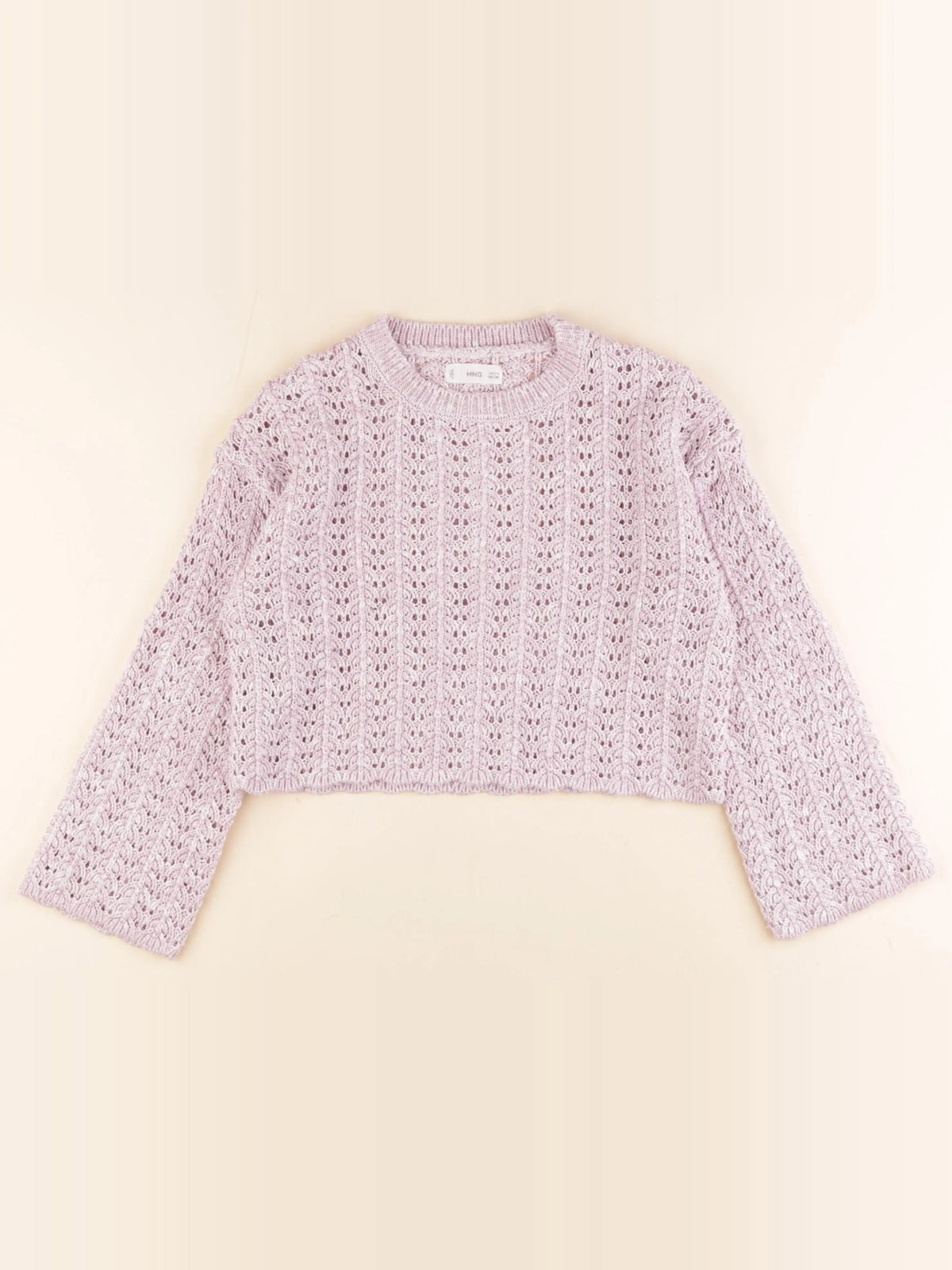 Mango - pull violet - 9/10 ans