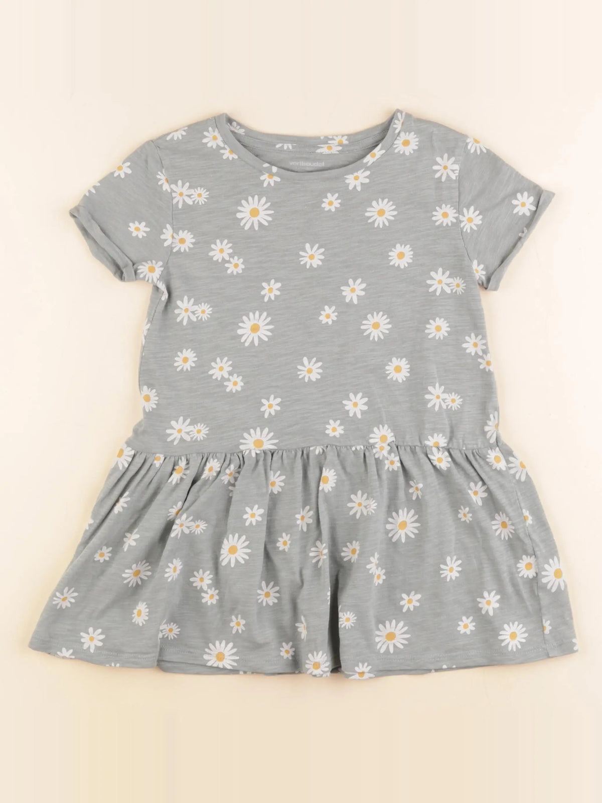 Vertbaudet - robe vert - 4 ans