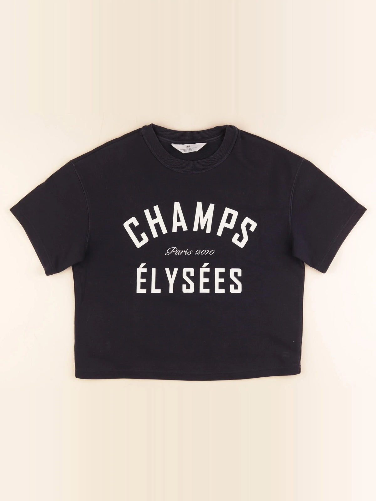 H&M - tee-shirt noir - 13/14 ans