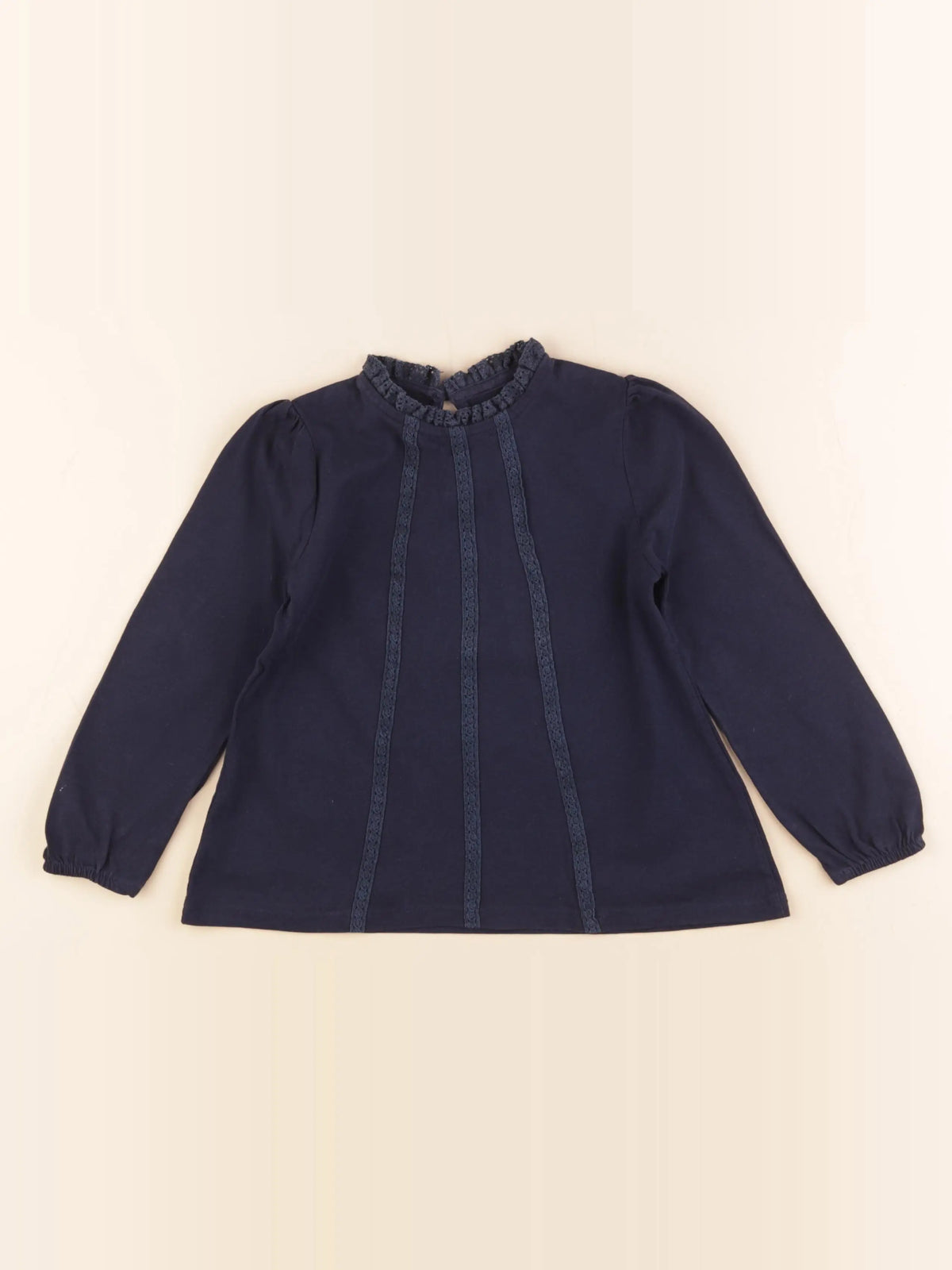 Vertbaudet - tee-shirt bleu - 5 ans