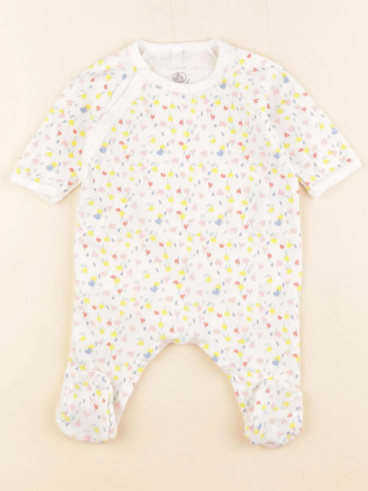 Petit Bateau - pyjama coton multicolore - 1 mois
