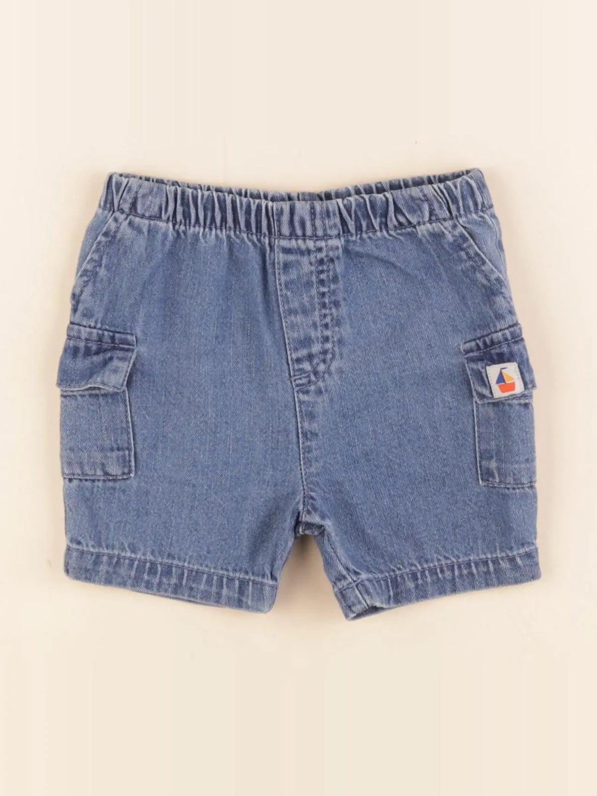 Next - short bleu - 3 mois