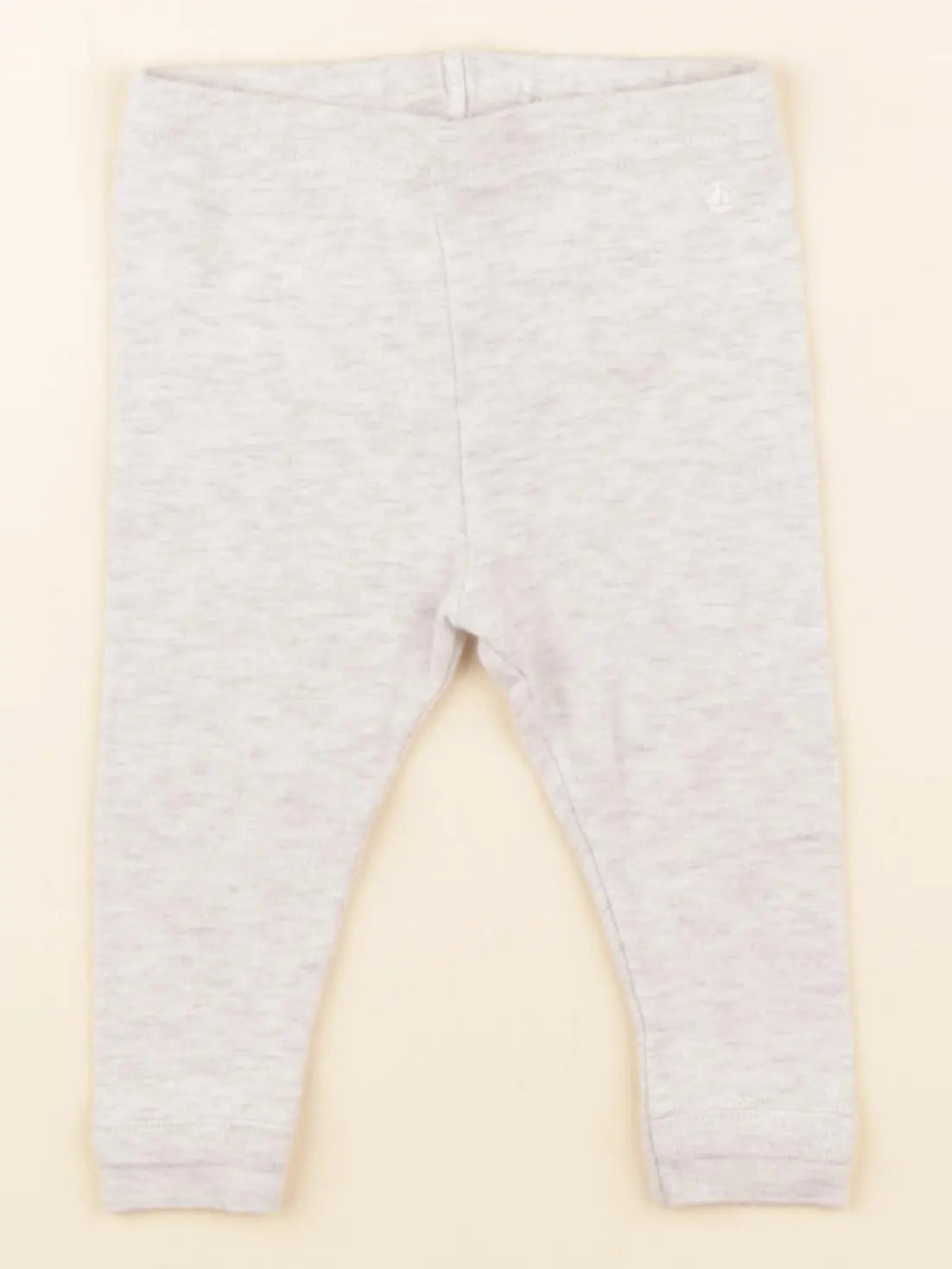 Petit Bateau - legging gris - 6 mois