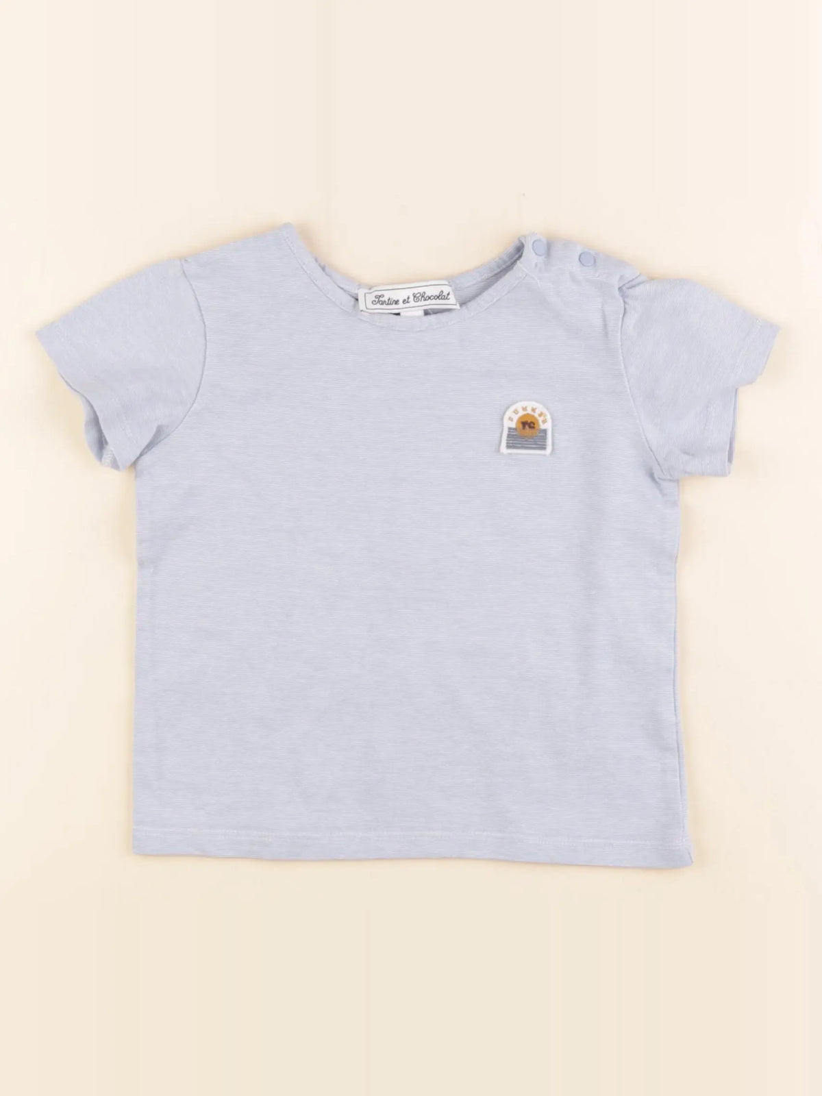 Tartine & Chocolat - tee-shirt bleu - 3 ans