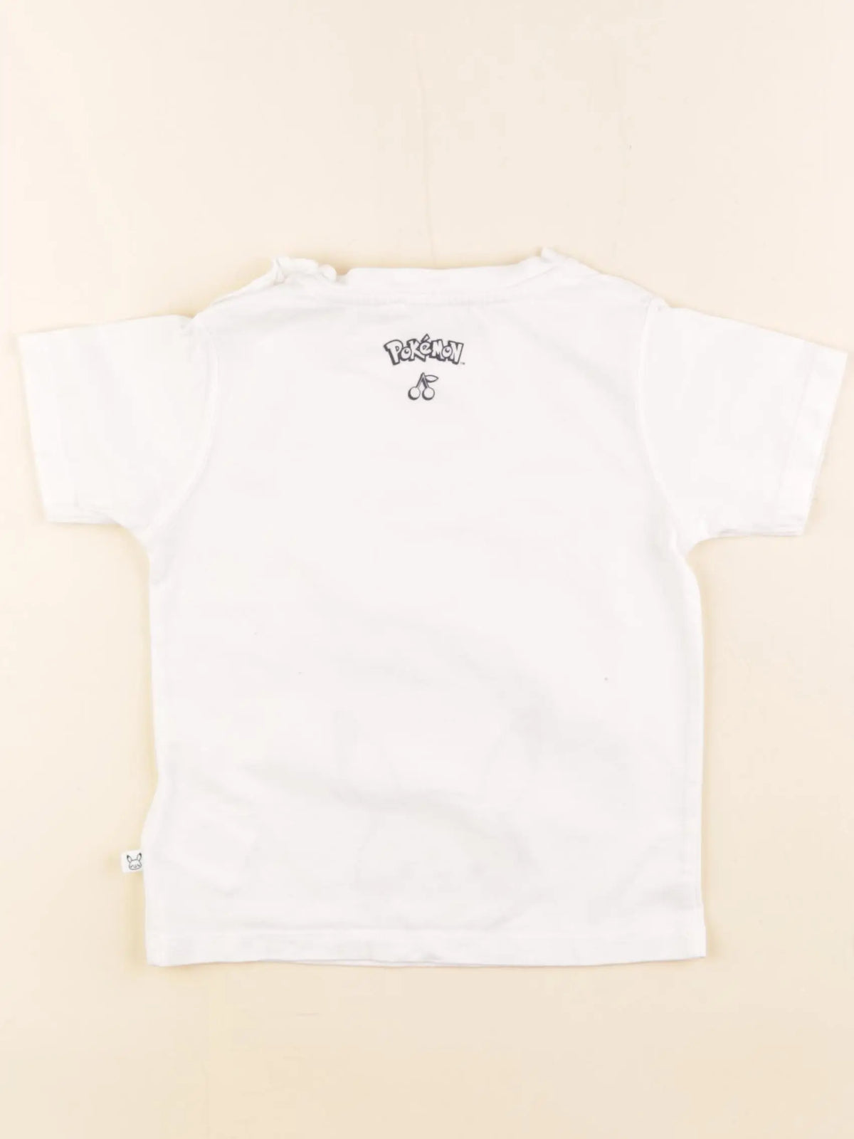 Bonpoint - tee-shirt imprimé au dos blanc - 2 ans