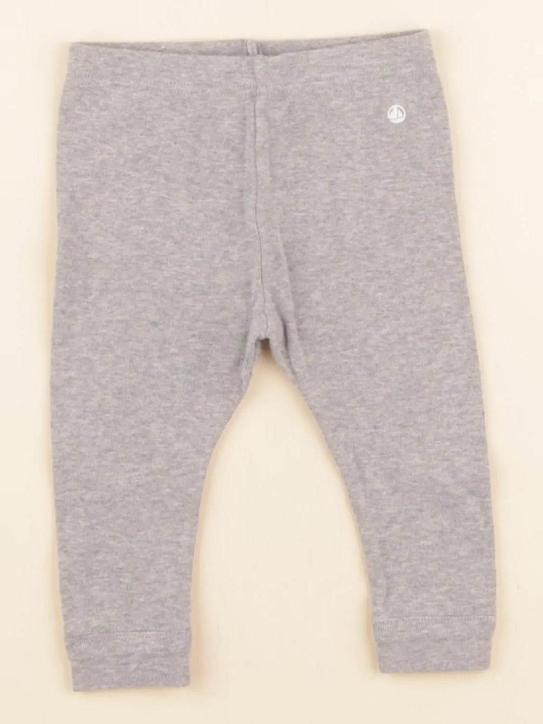 Petit Bateau - legging gris - 6 mois