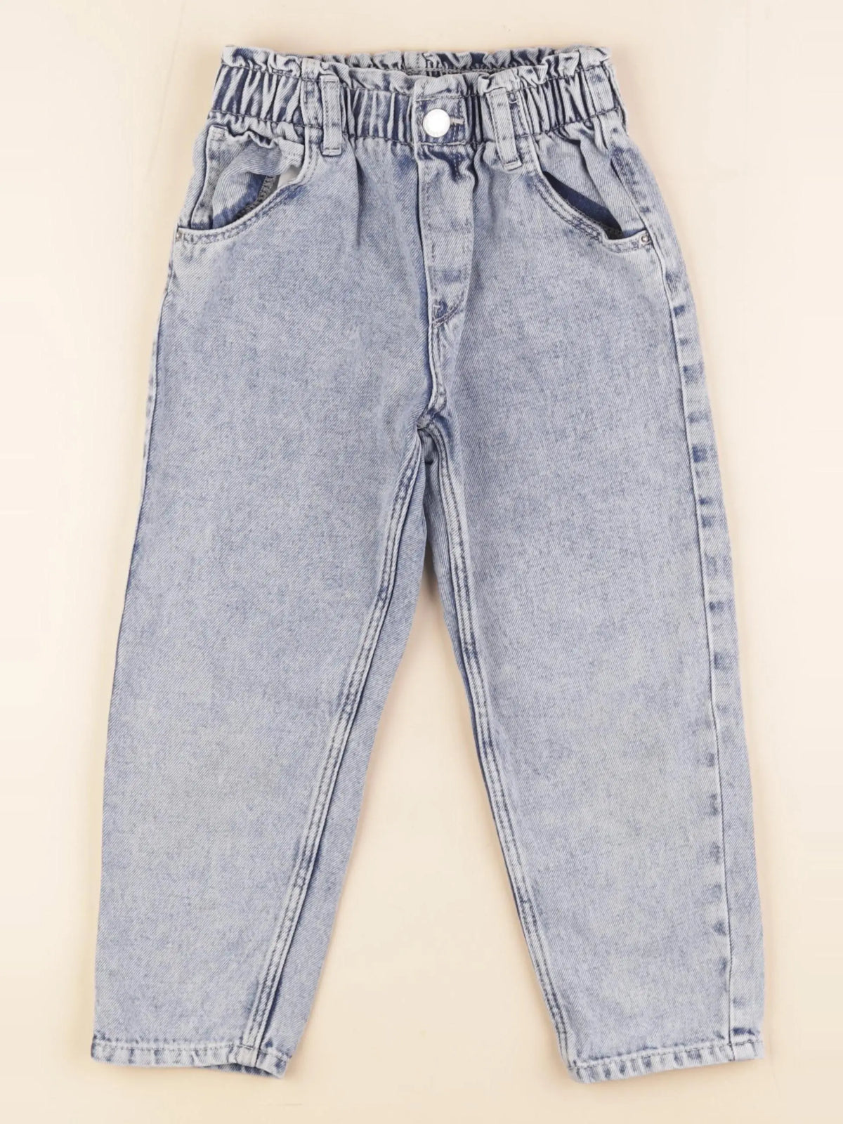 H&M - jean bleu - 3/4 ans