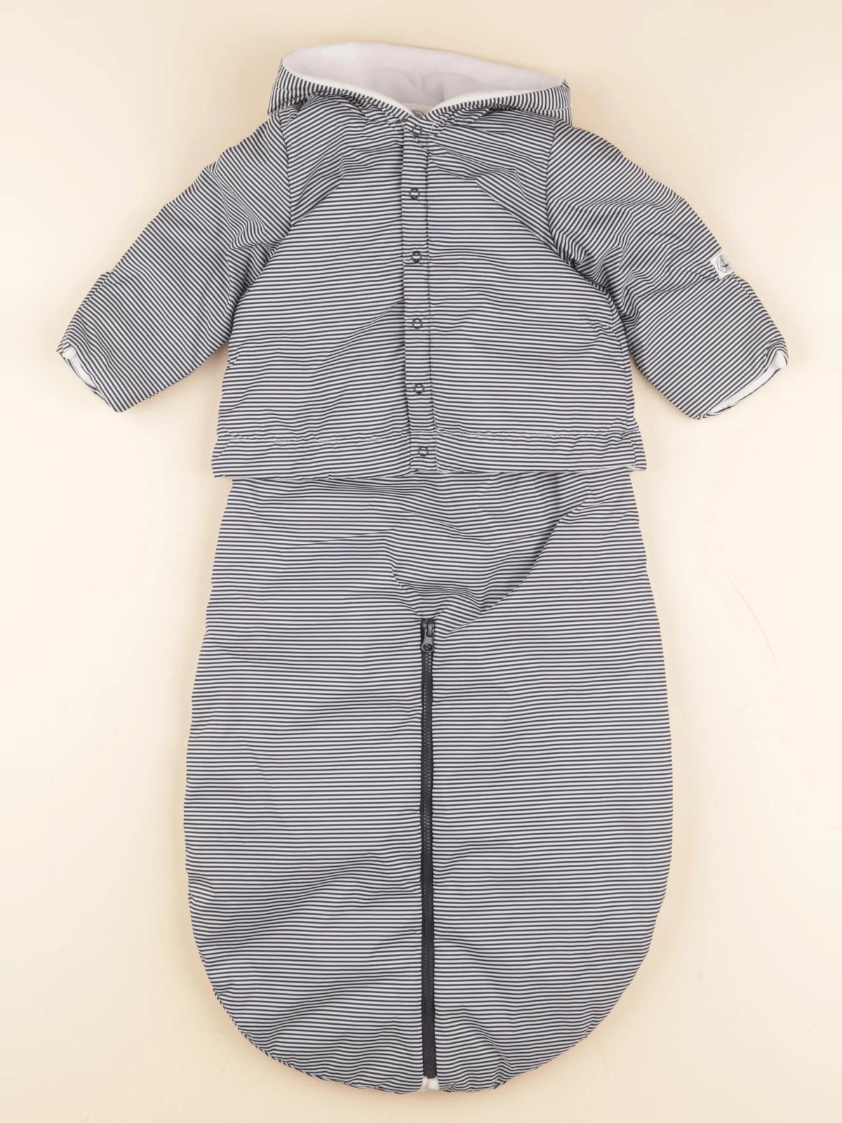 Petit Bateau - combi-pilote bleu - 18 mois