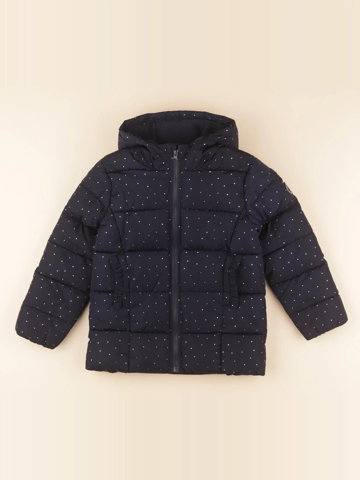 Petit Bateau - manteau bleu - 18 mois