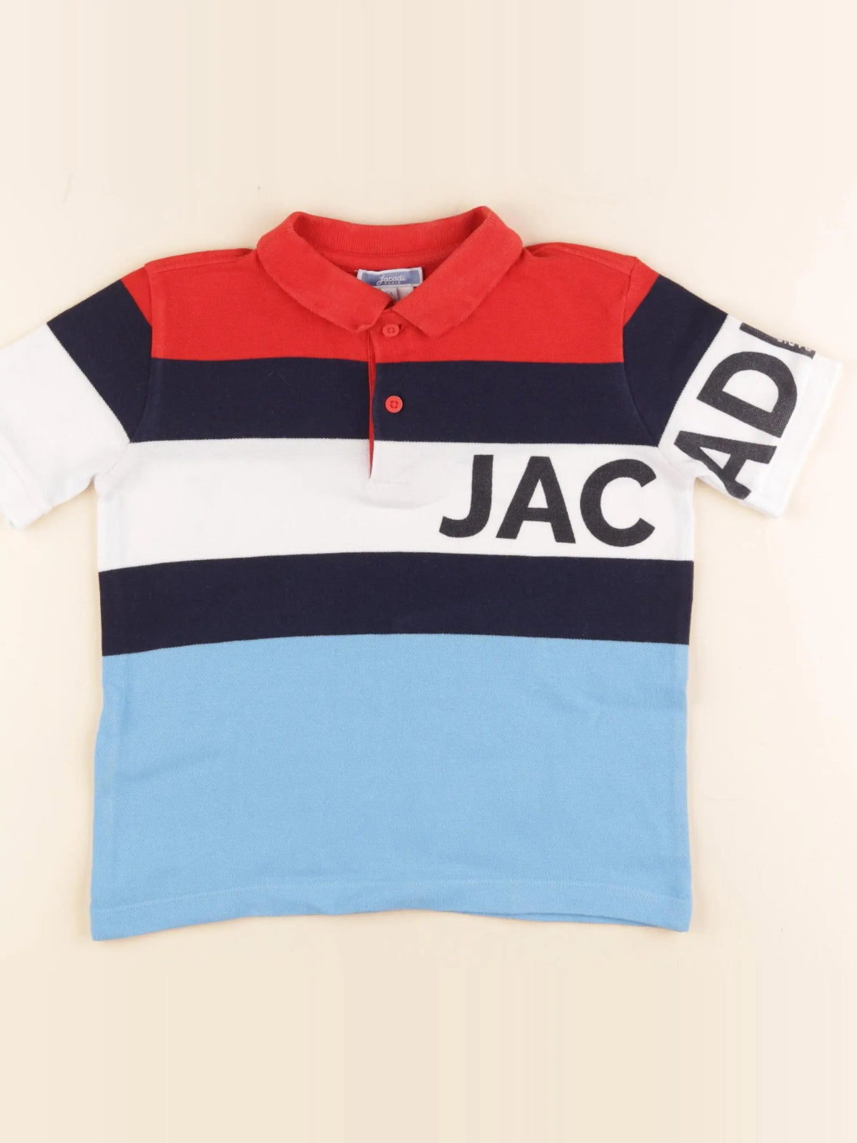Jacadi - polo multicolore - 6 ans