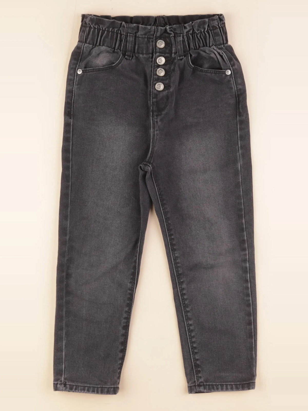 Vertbaudet - jean gris - 6 ans