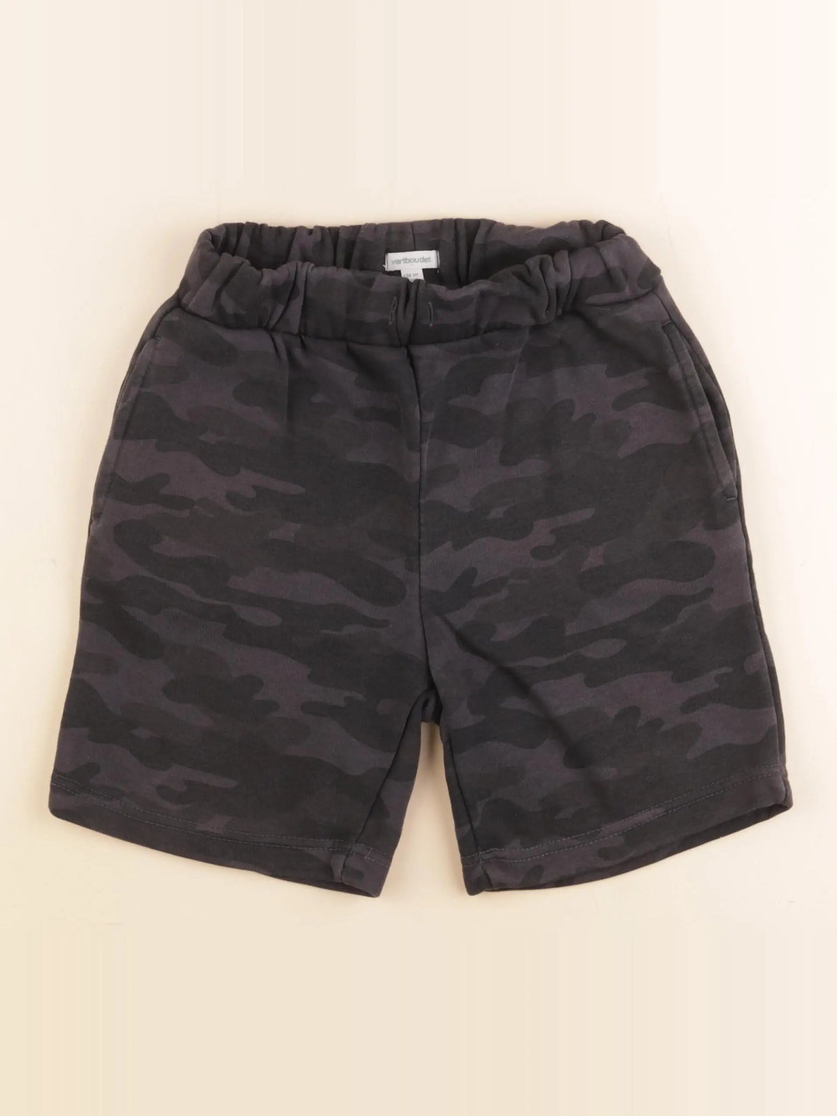 Vertbaudet - short gris - 9 ans