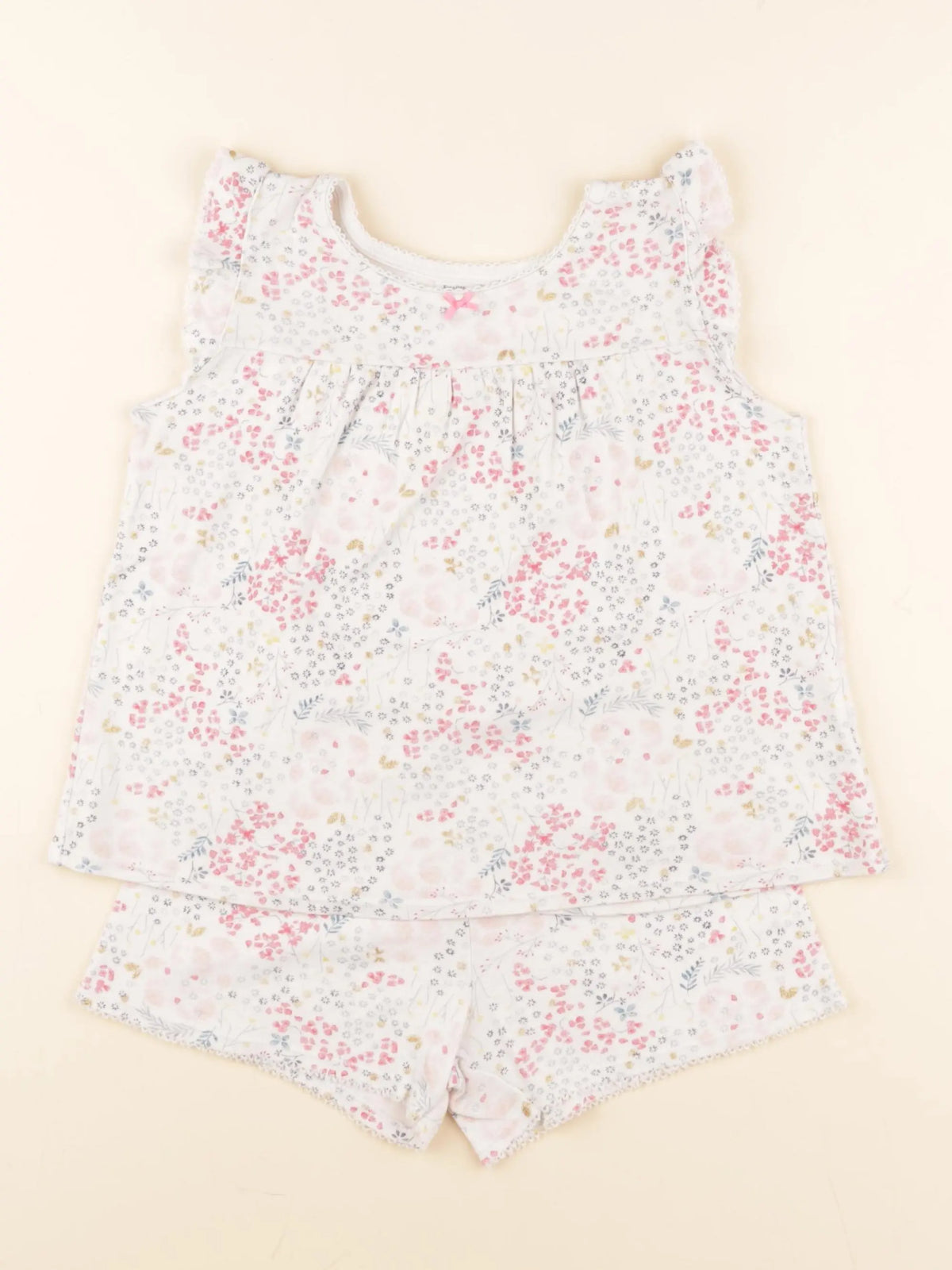 Petit Bateau - pyjama coton multicolore - 5 ans