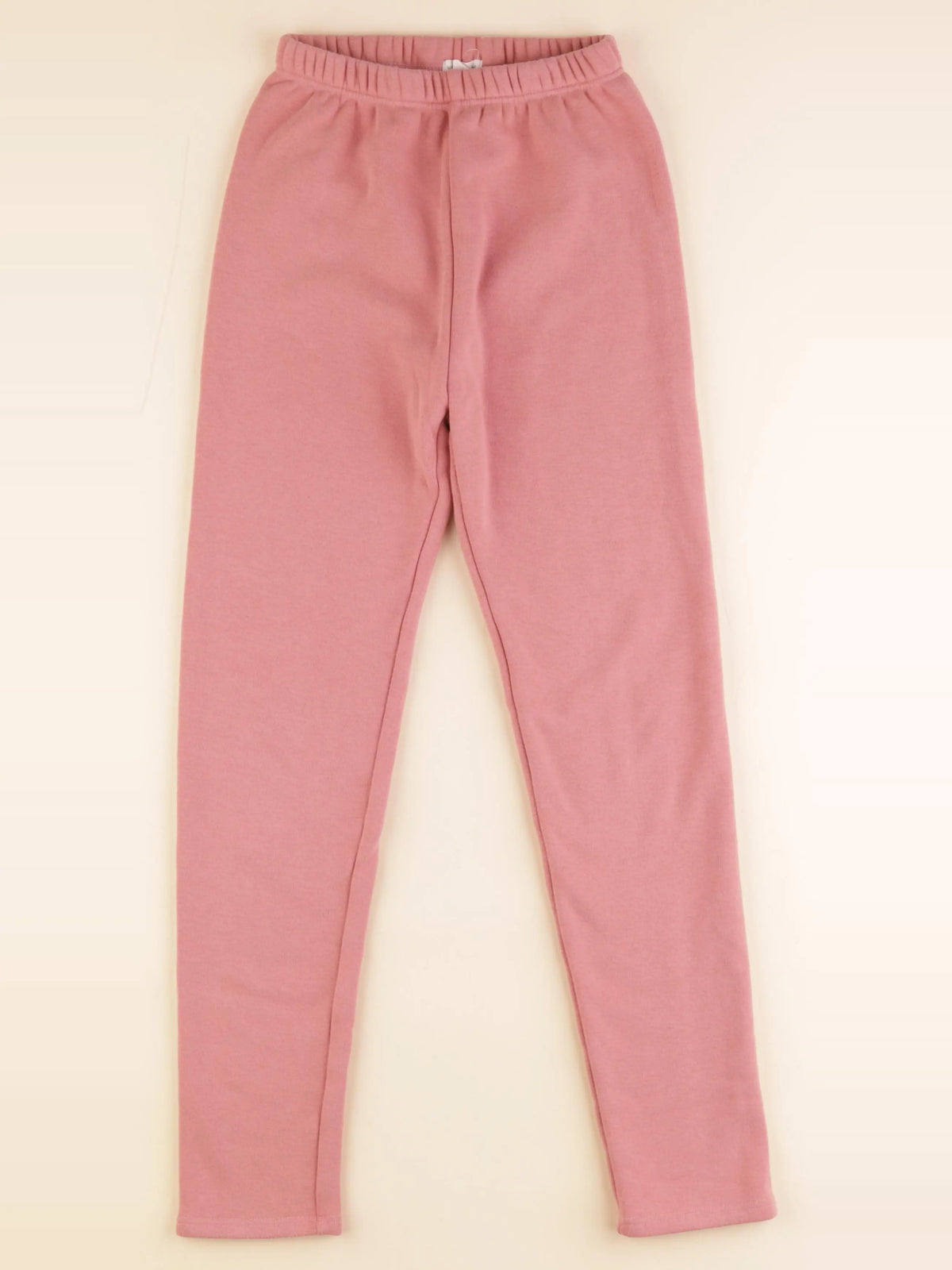 Vertbaudet - legging doublé rose - 12 ans