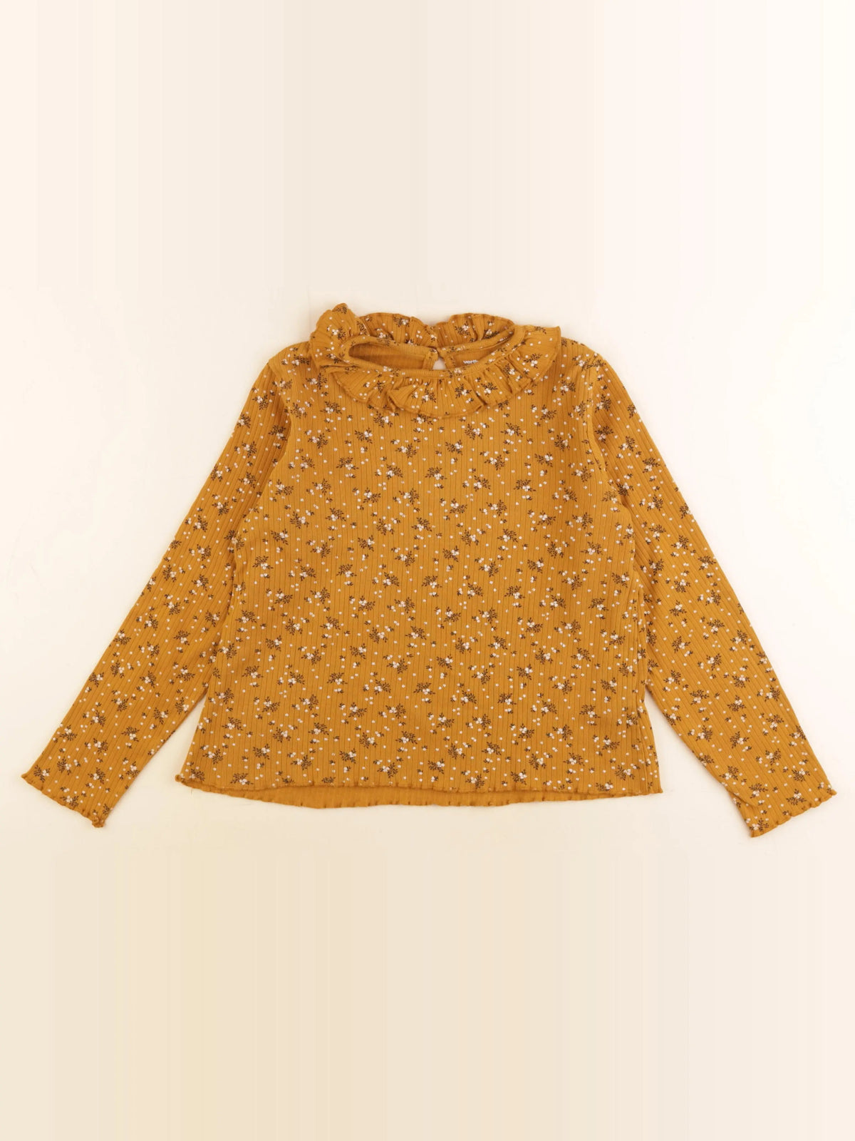Vertbaudet - tee-shirt jaune - 10 ans