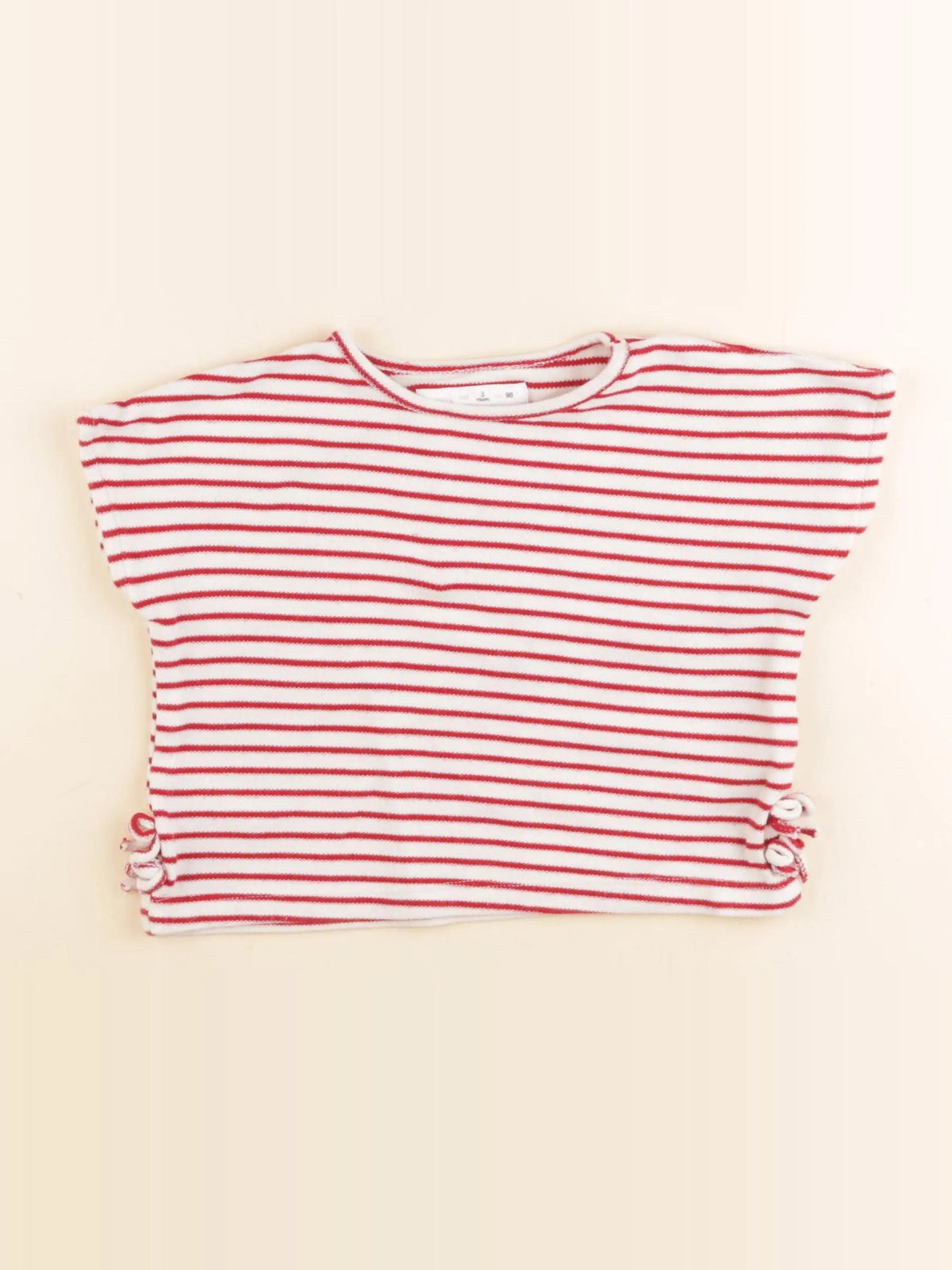 Zara - tee-shirt rouge - 3 ans