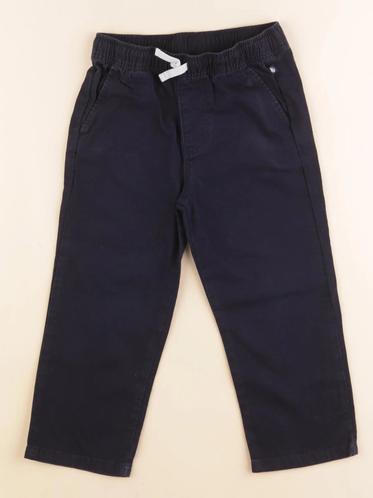 Petit Bateau - pantalon bleu - 4 ans