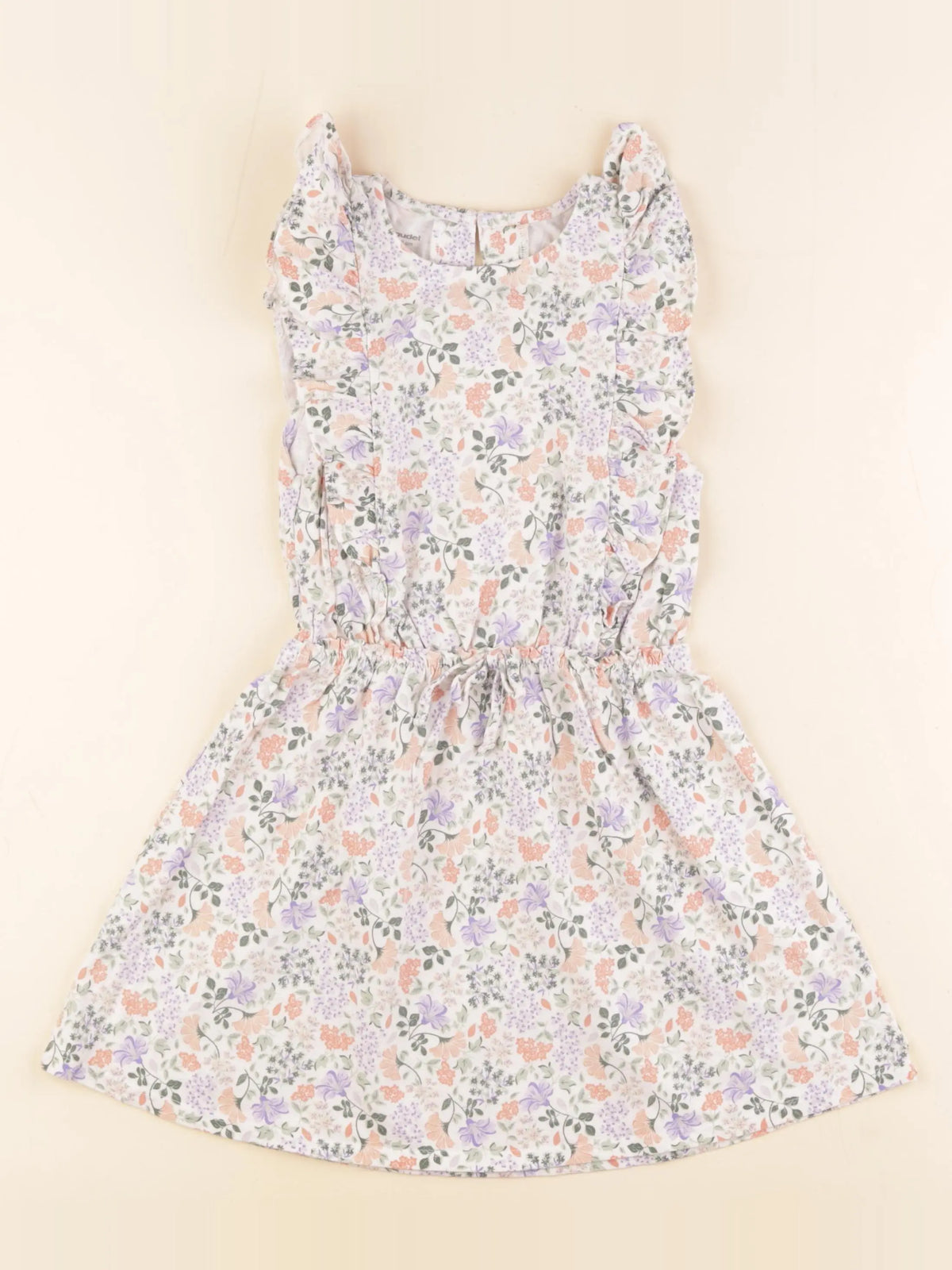 Vertbaudet - robe multicolore - 6 ans