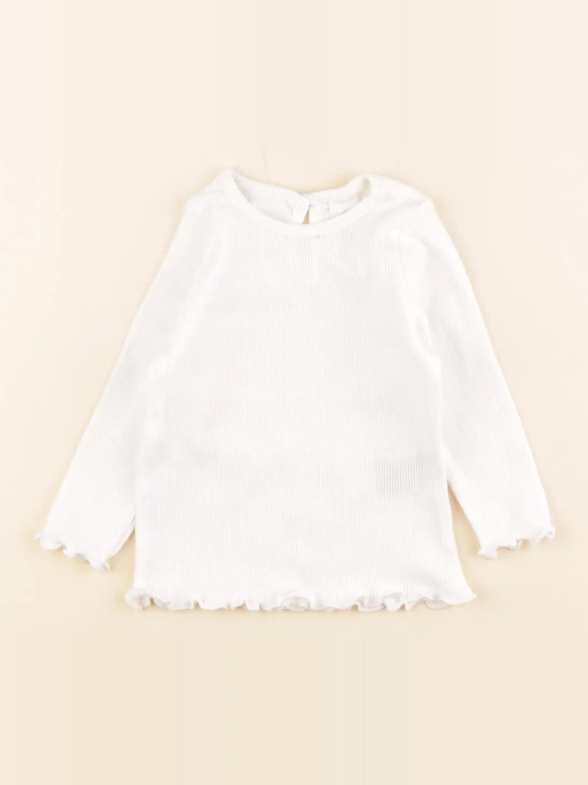 H&M - tee-shirt blanc - 6/9 mois