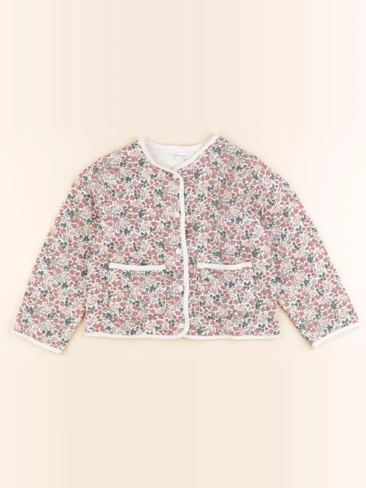 Vertbaudet - sweat multicolore - 6 ans