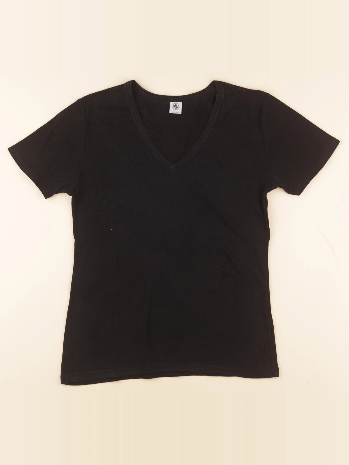 Petit Bateau - tee-shirt noir - 16 ans