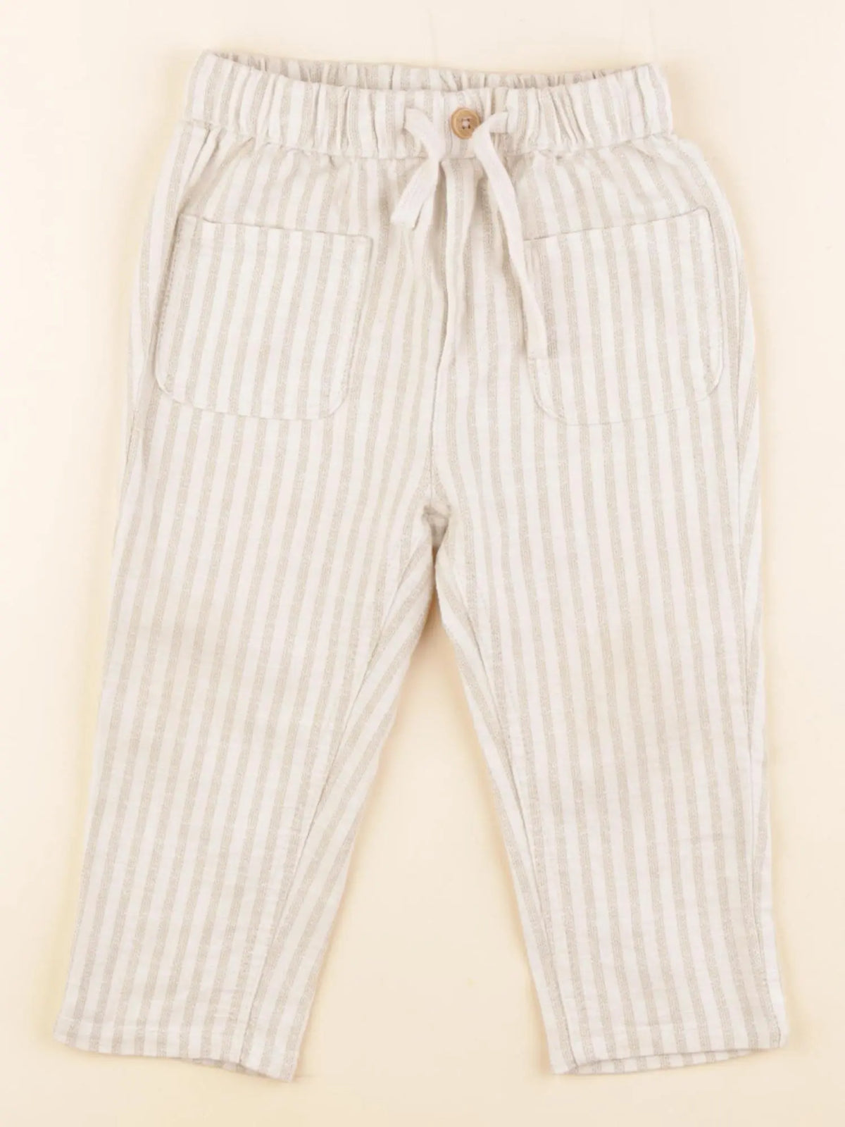 Tape à l'oeil - pantalon beige, vert - 18 mois