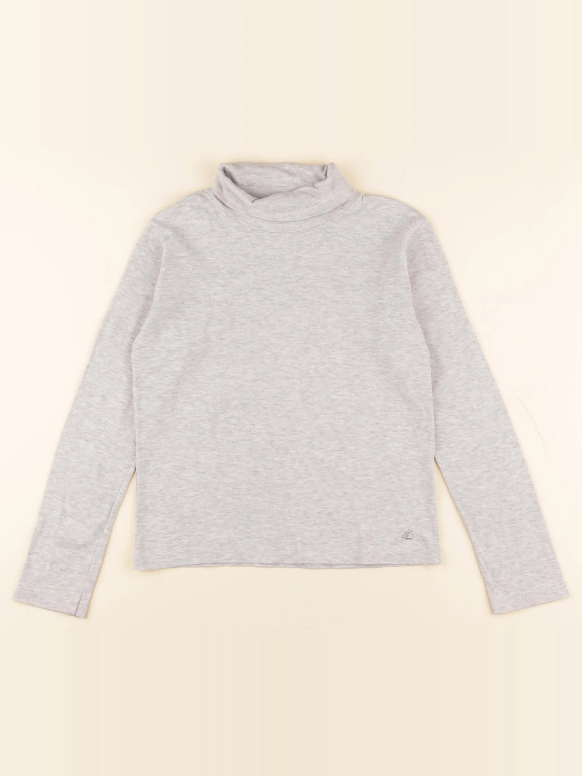Petit Bateau - sous-pull gris - 10 ans