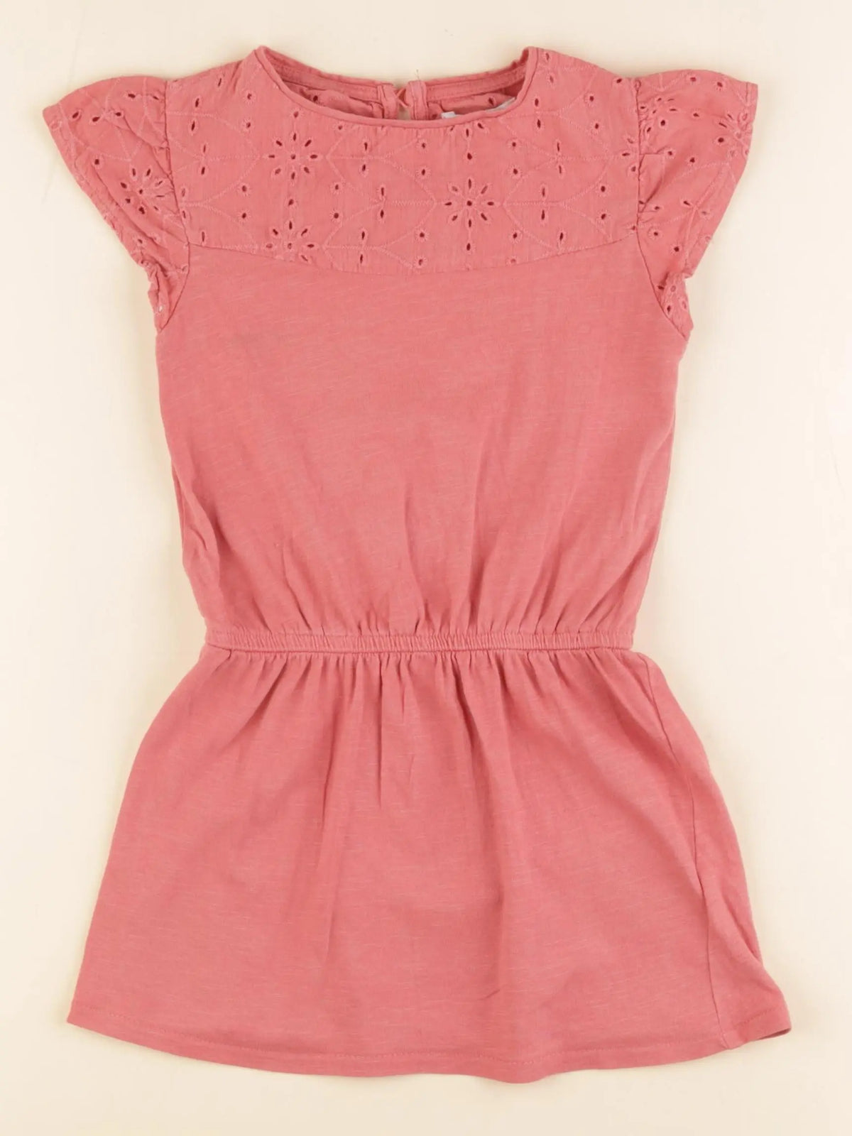 Vertbaudet - robe rose - 4 ans