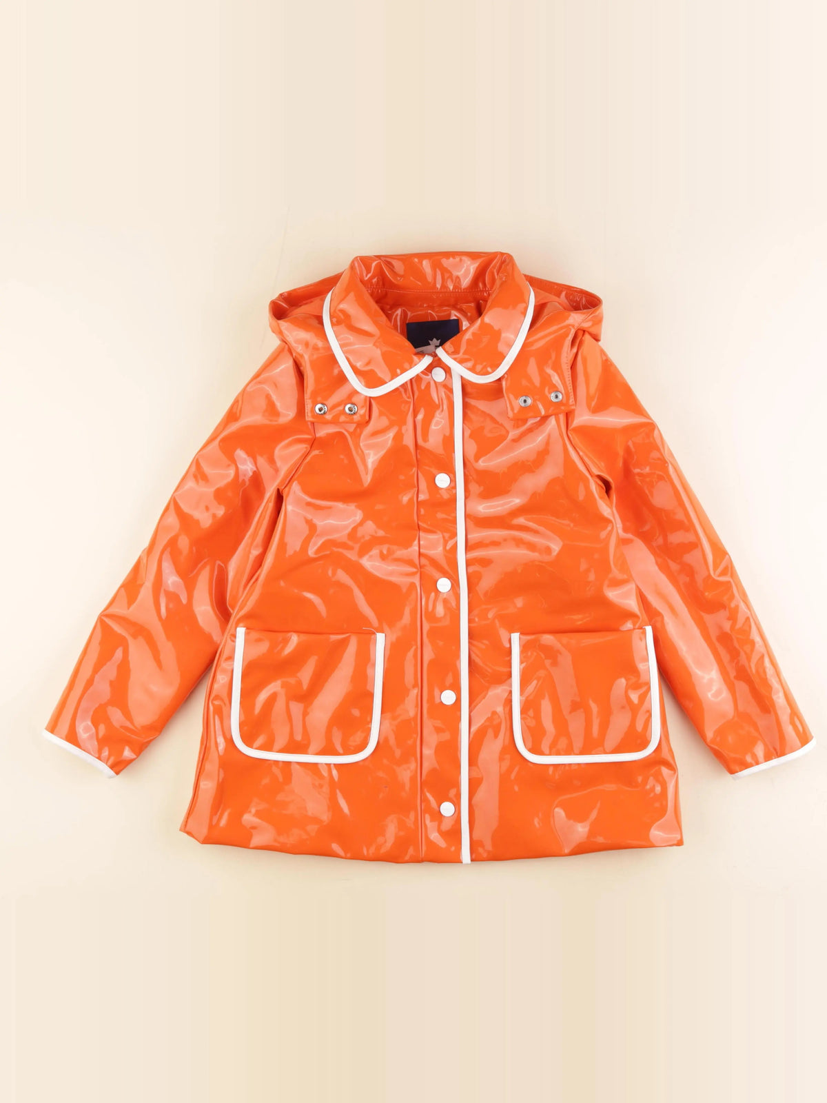 Jacadi - imperméable orange - 8 ans