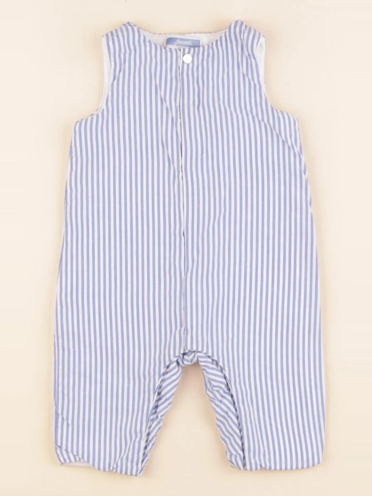 Jacadi - combinaison blanc, bleu - 3 mois