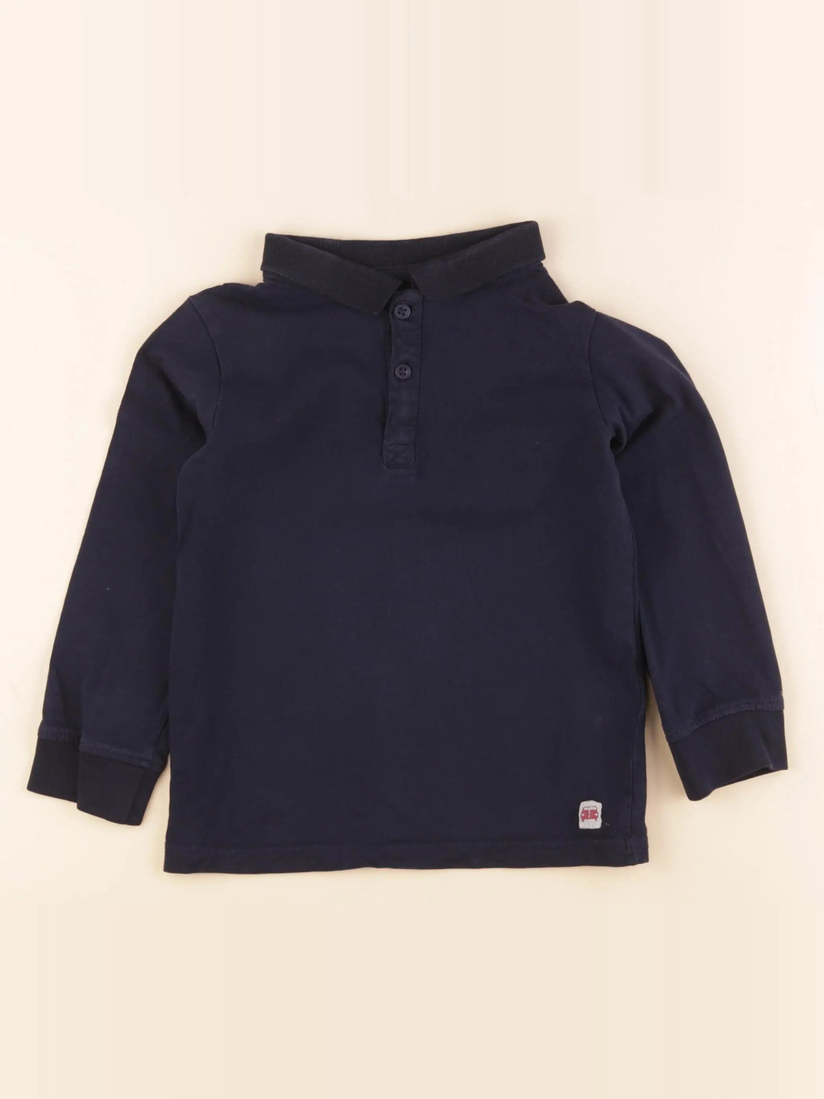 Vertbaudet - polo bleu - 5 ans