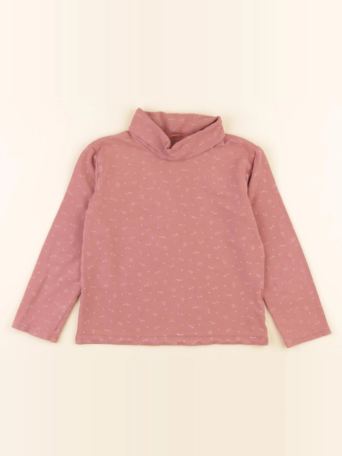Vertbaudet - sous-pull rose - 6 ans