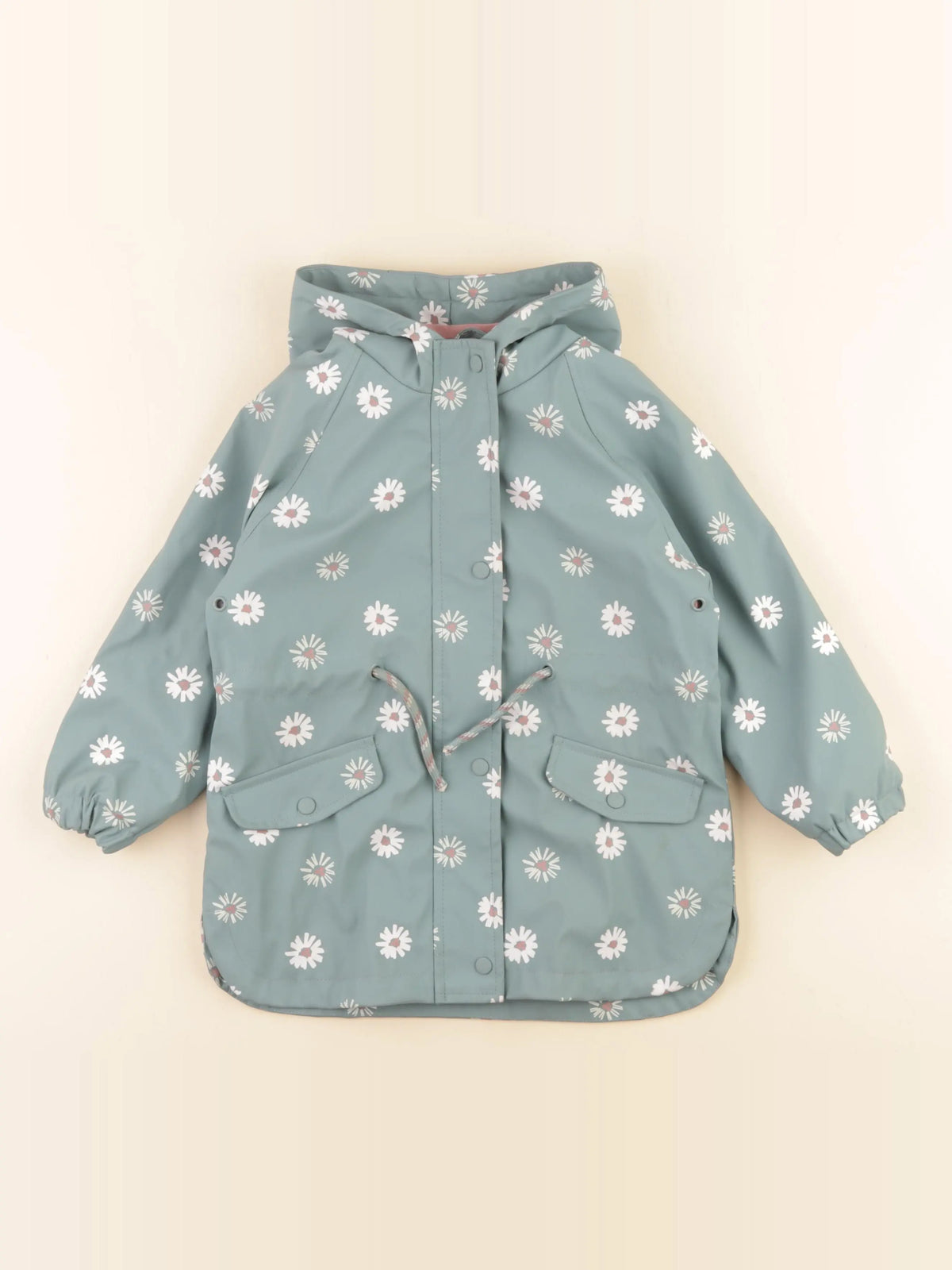 Vertbaudet - imperméable vert - 4 ans
