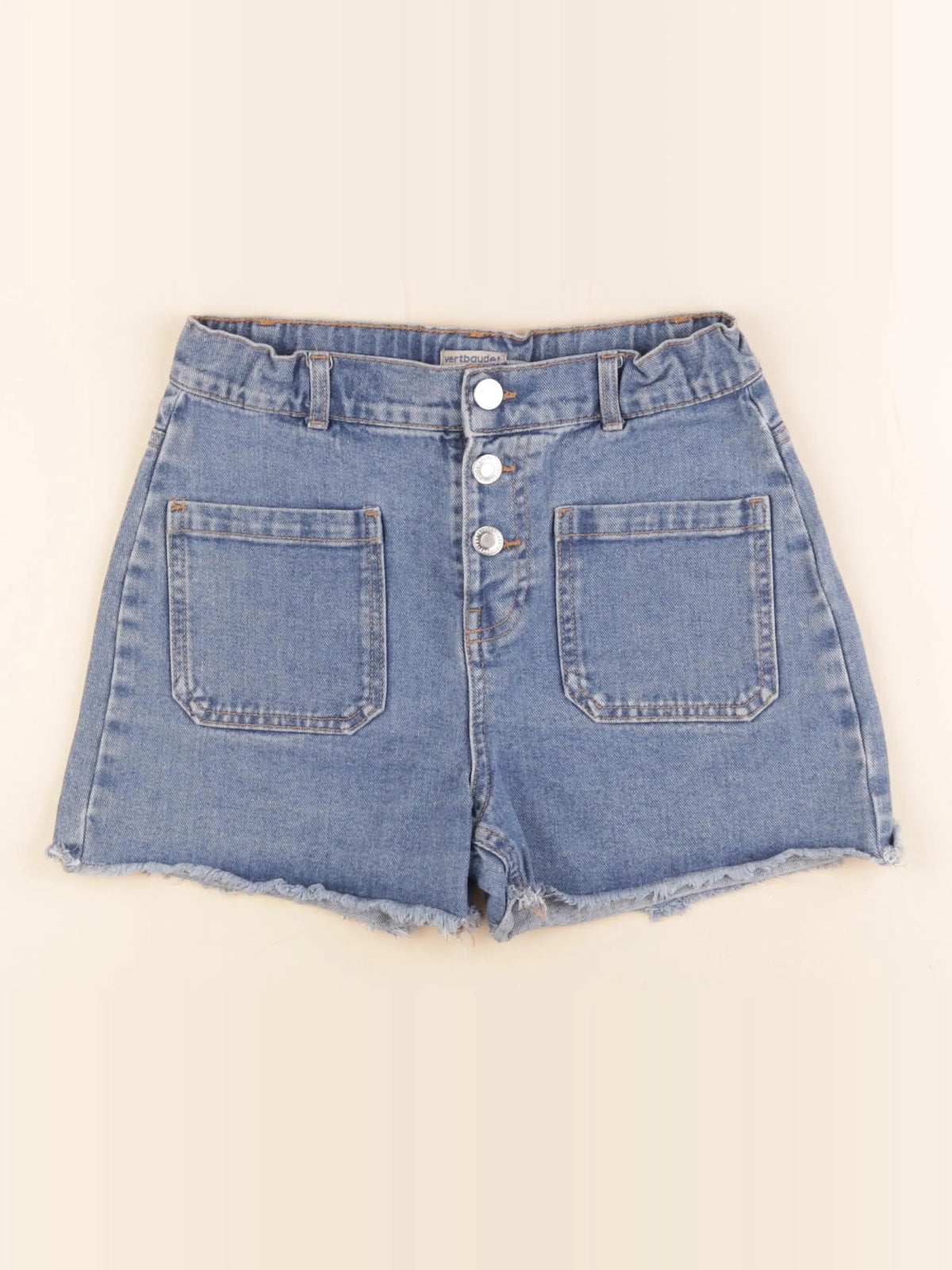 Vertbaudet - short bleu - 12 ans
