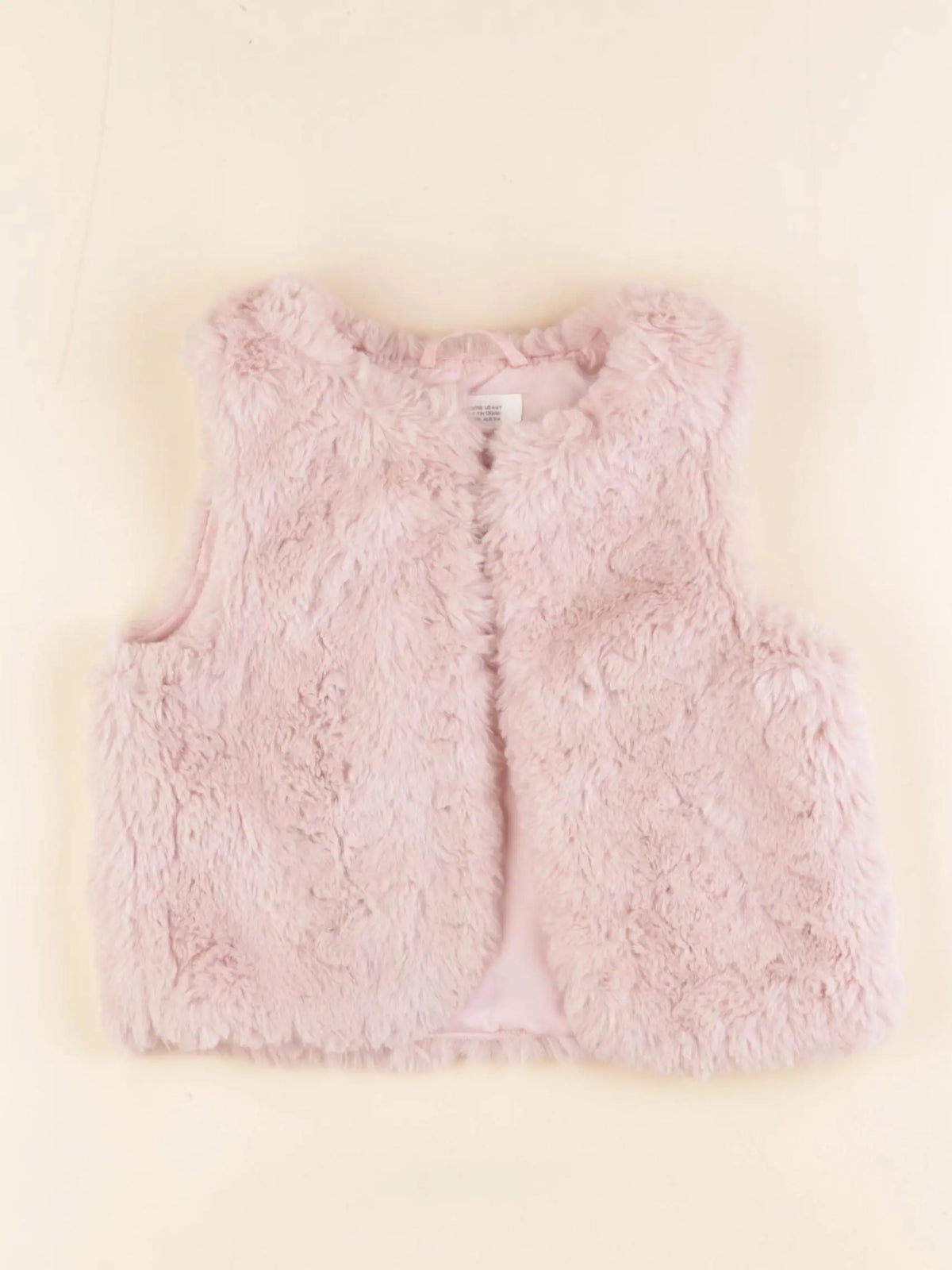 H&M - gilet rose - 5/6 ans