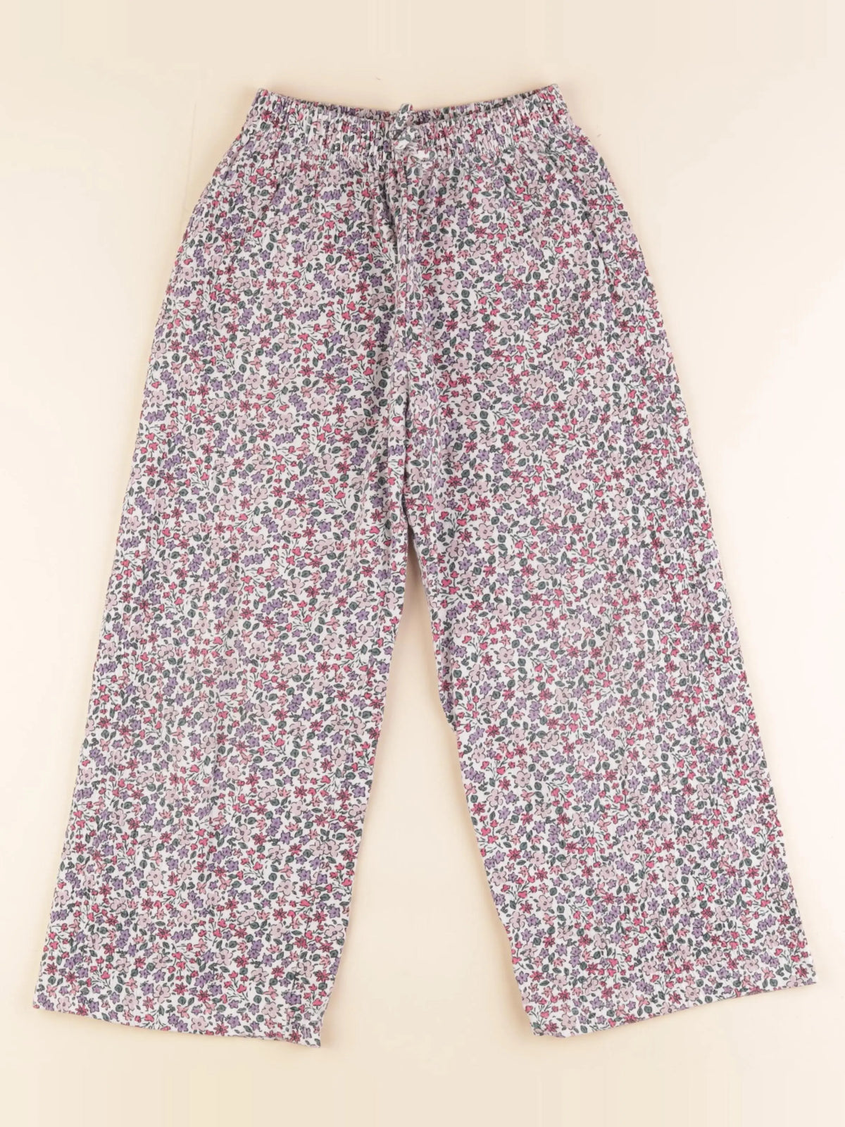Vertbaudet - pantalon multicolore - 8 ans