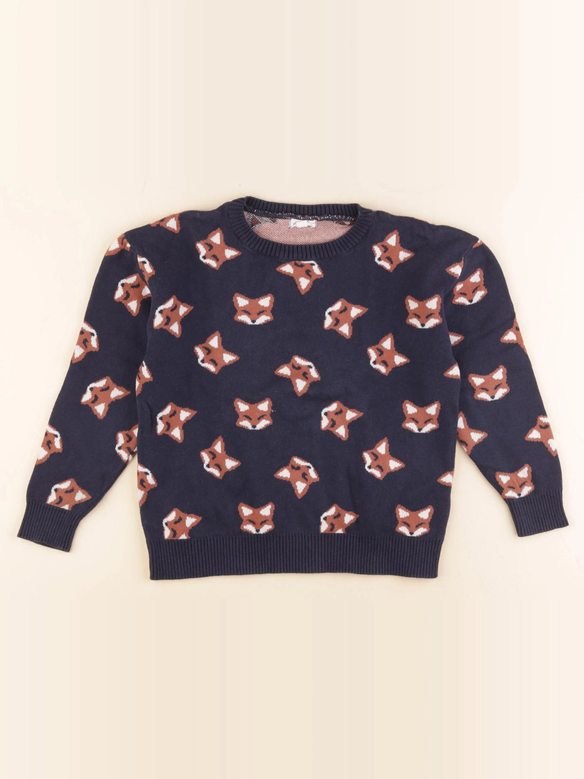 Vertbaudet - pull bleu - 8 ans