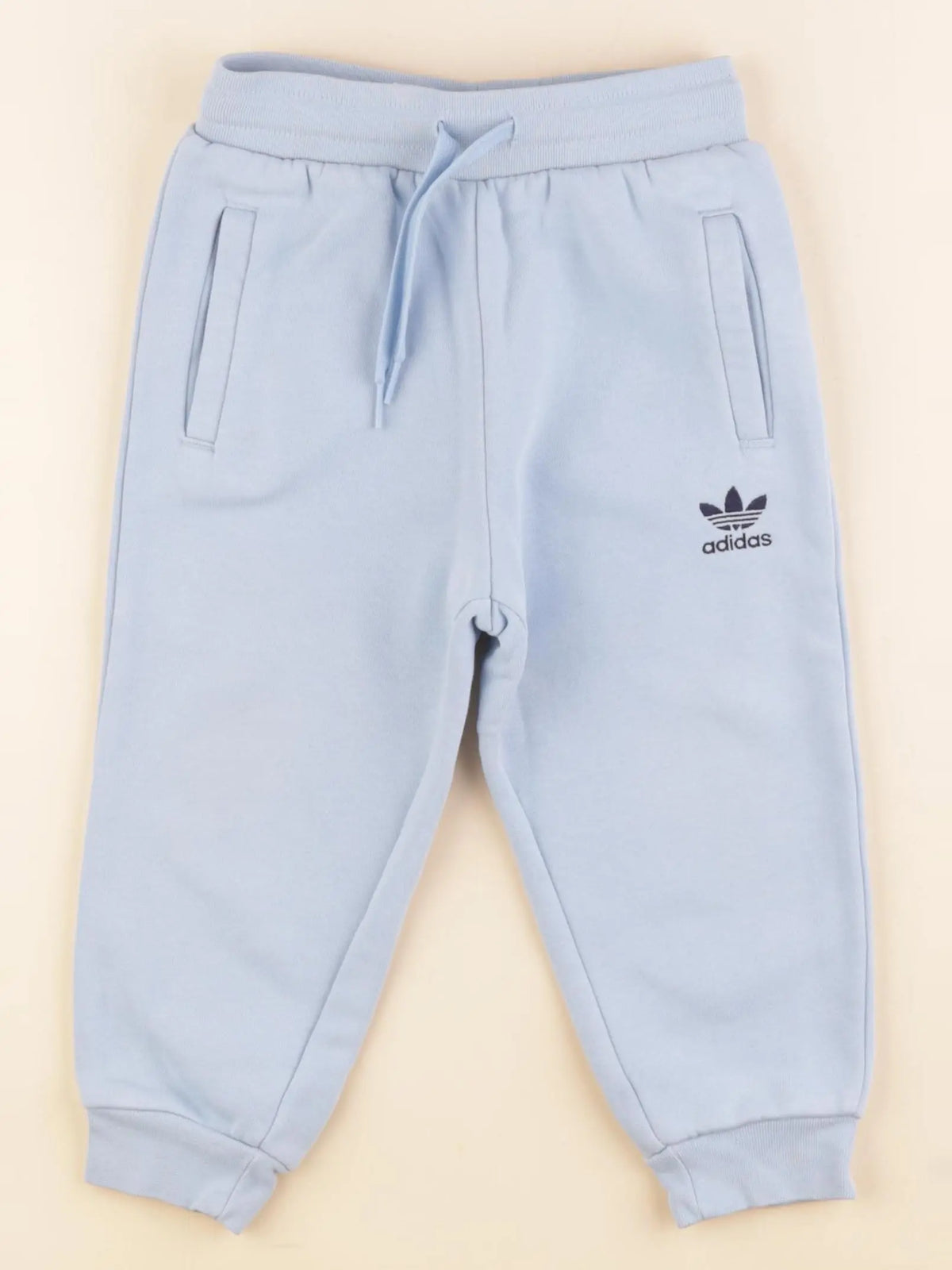 Adidas - jogging bleu - 2/3 ans