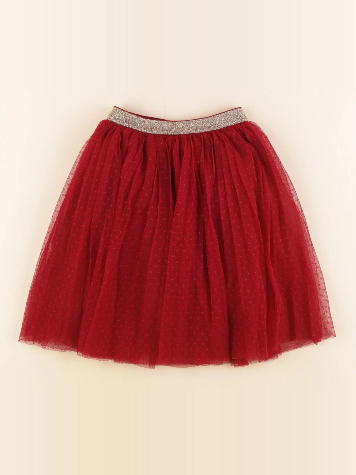 Tape à l'oeil - jupe rouge - 4 ans