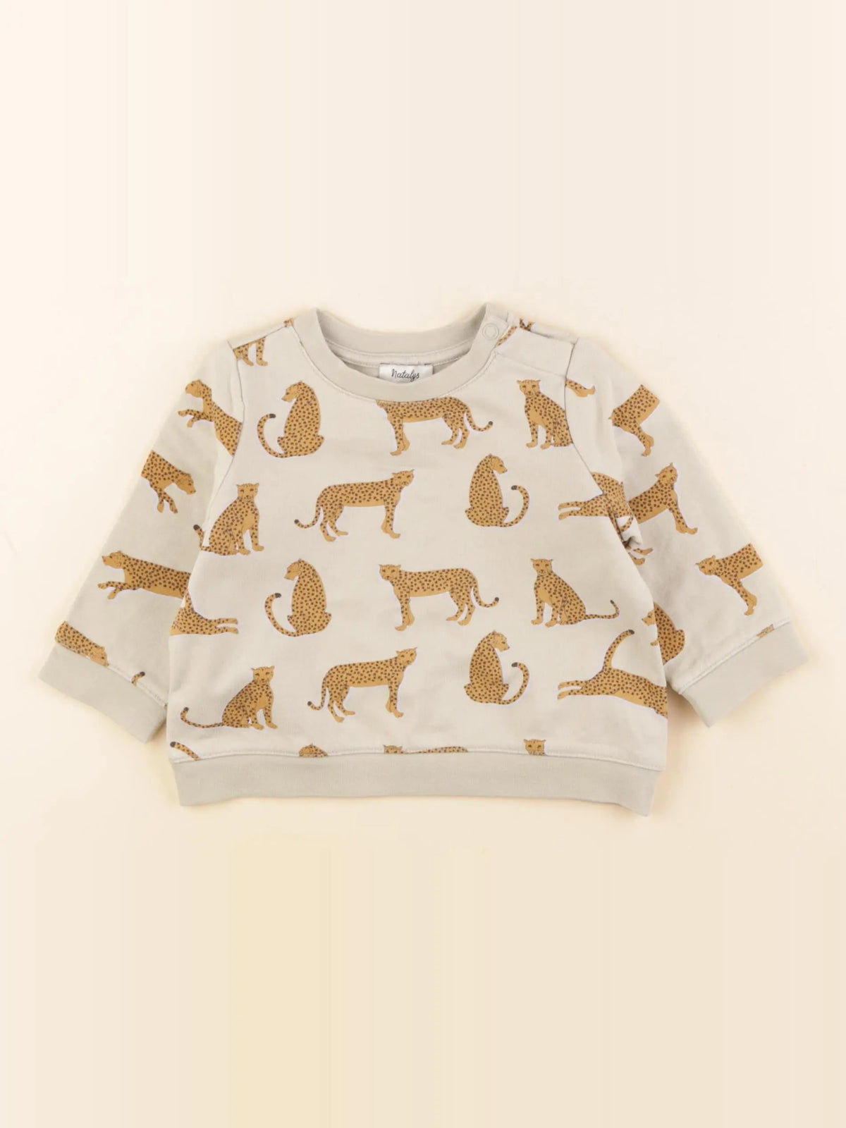 Natalys - sweat vert - 6 mois