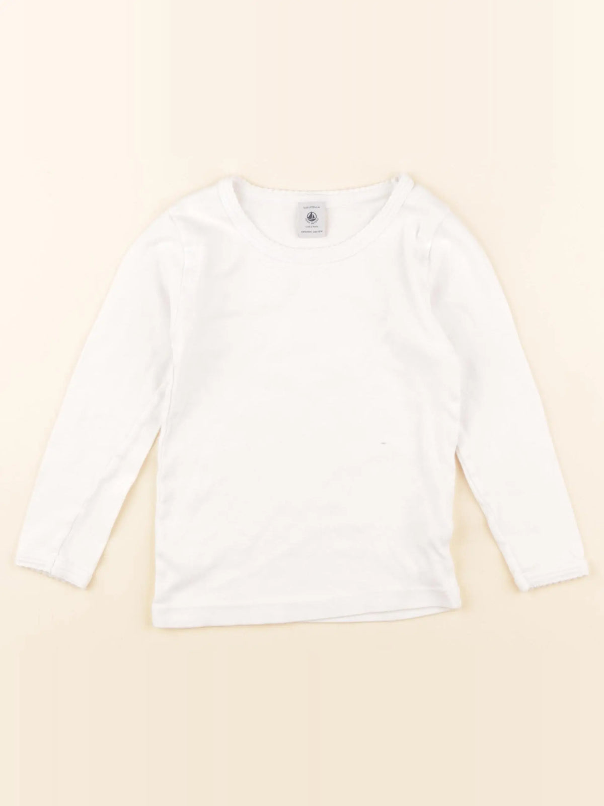 Petit Bateau - maillot de corps blanc - 4 ans