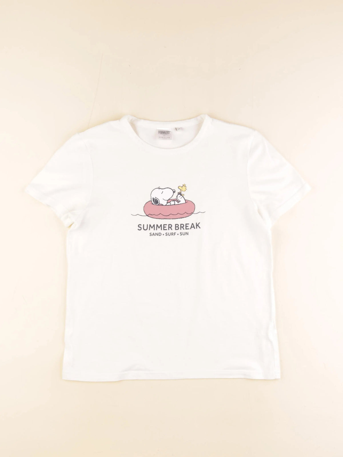 Cyrillus - tee-shirt blanc - 14 ans